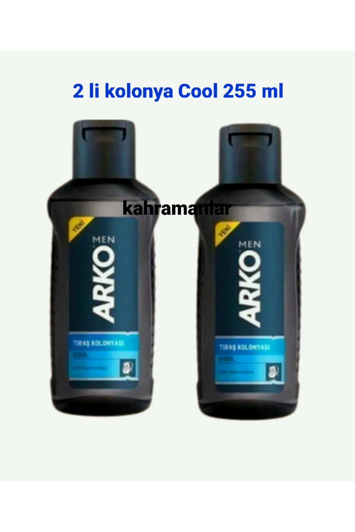 YEŞİLLİ STORE NArko traş kolanyası cool 2 adet 255 ml