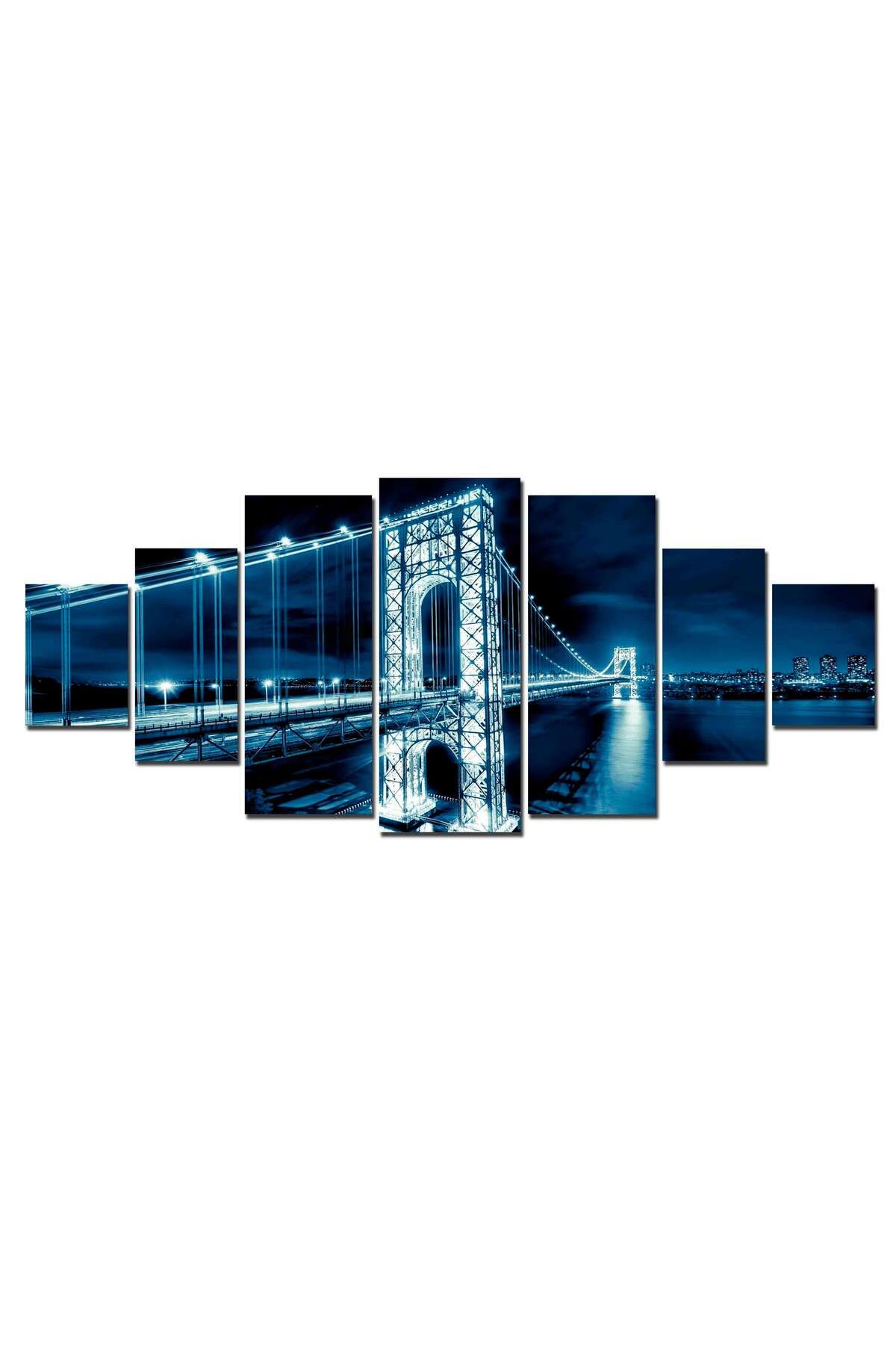startonight-Set Tablou DualView Startonight Pod albastru, 7 piese, 100 x 240 cm 3