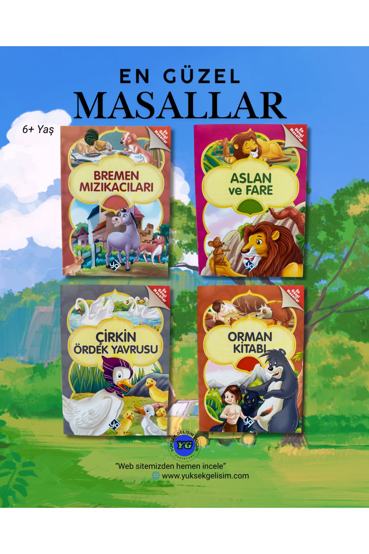 Burhan Yayınları EN GÜZEL MASALLAR 4'LÜ SET