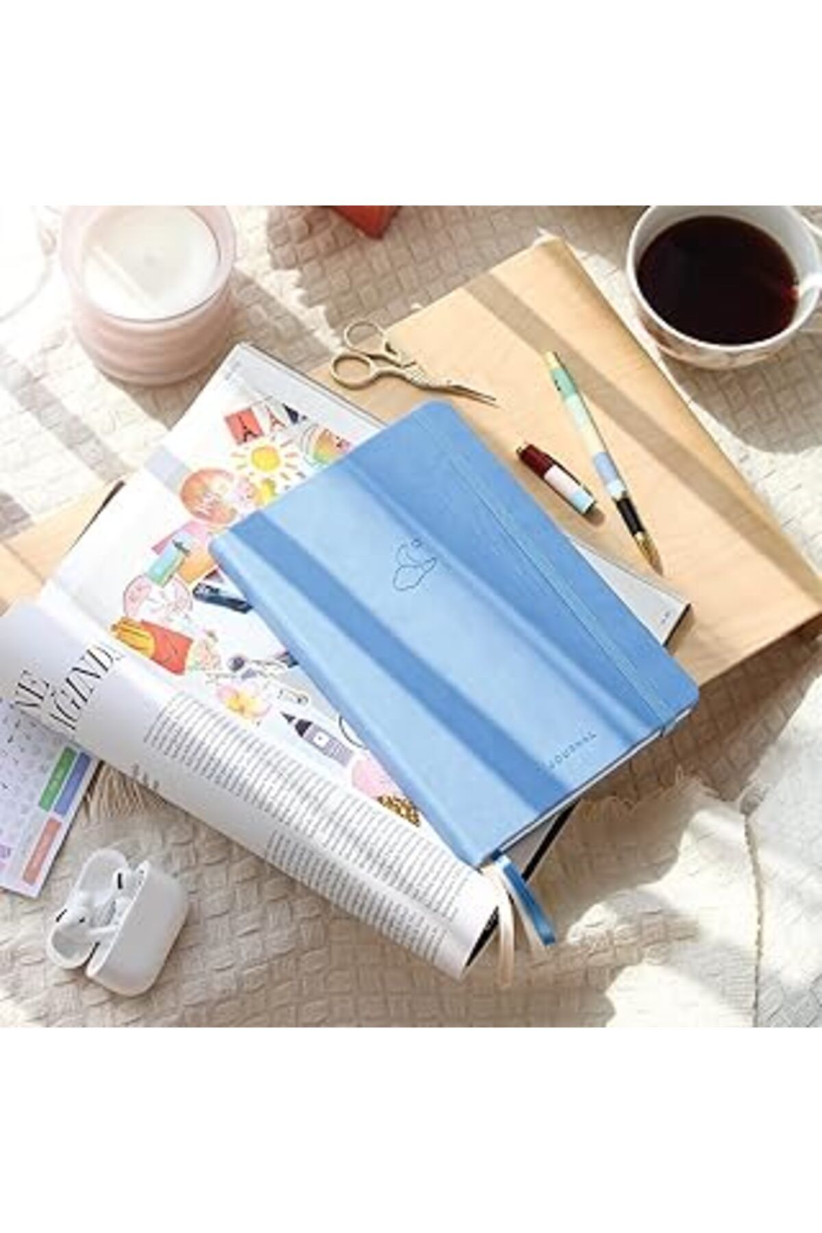 Pazarcan A5 Bullet Journal Noktalı Defter 140 Gr. 80 Yaprak Skylight