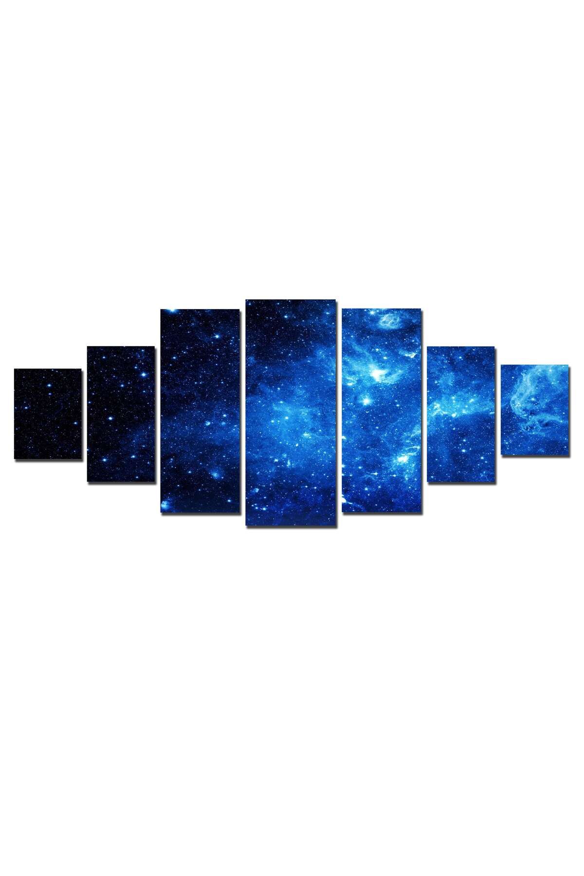 startonight-Set Tablou DualView Startonight Spatiu albastru, 7 piese, 100 x 240 cm 3