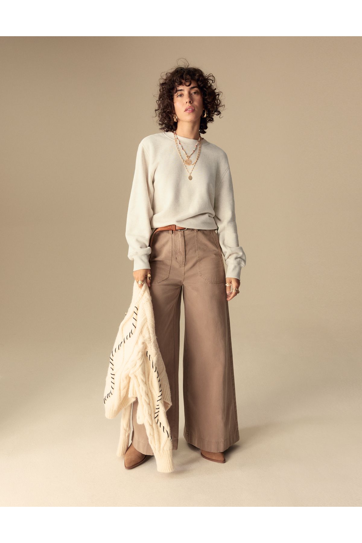 Marks & Spencer Pamuk Karışımlı Sweatshirt
