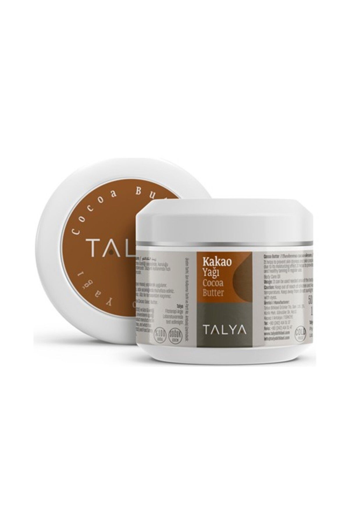 Talya Kakao Yagı Katı (Cocoa Butter) 50Ml