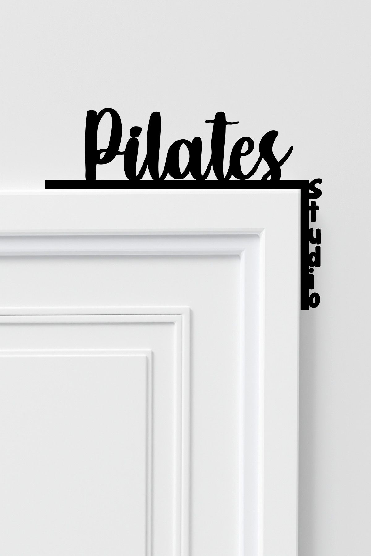 To Design Lab Pilates Temalı Kapı Süsü Dekoratif Tablo
