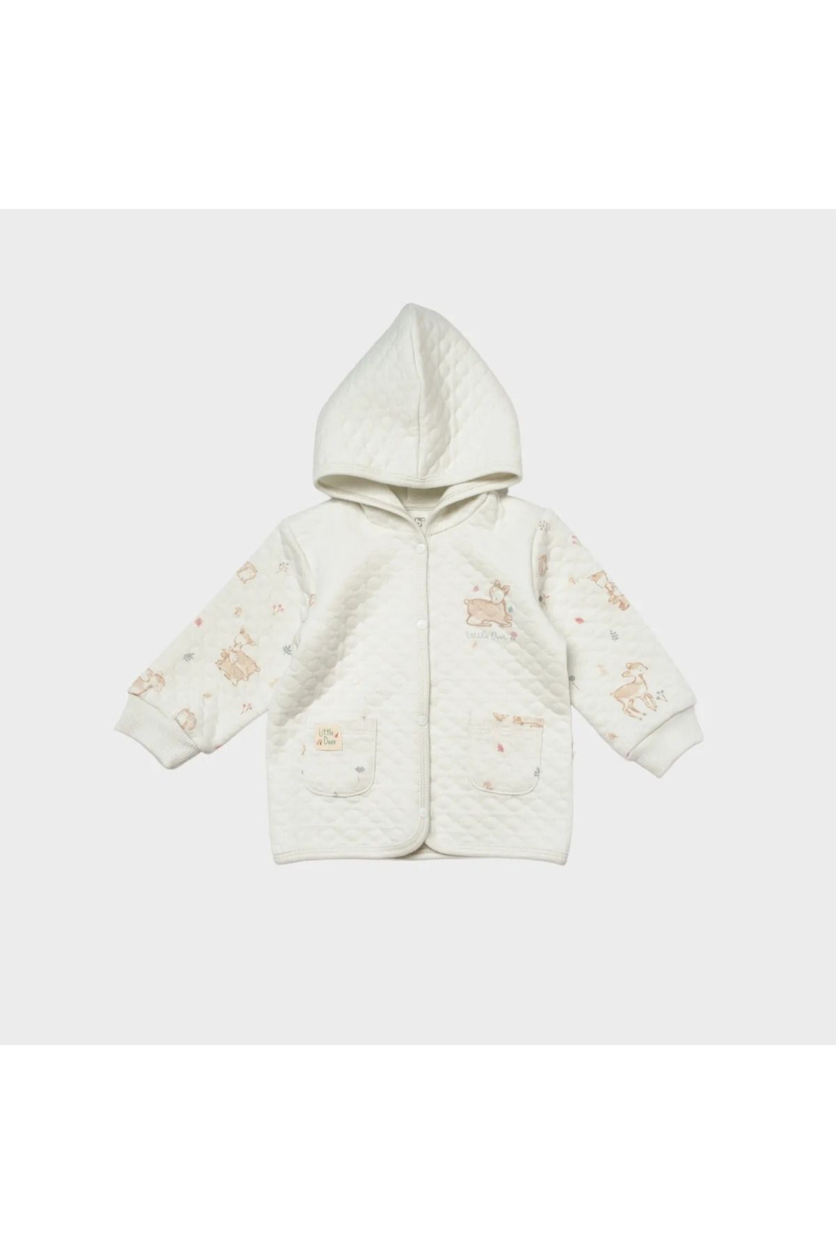 MBB ETİCARET Bibaby Little Deer Bebek Hırka 61513 Mint
