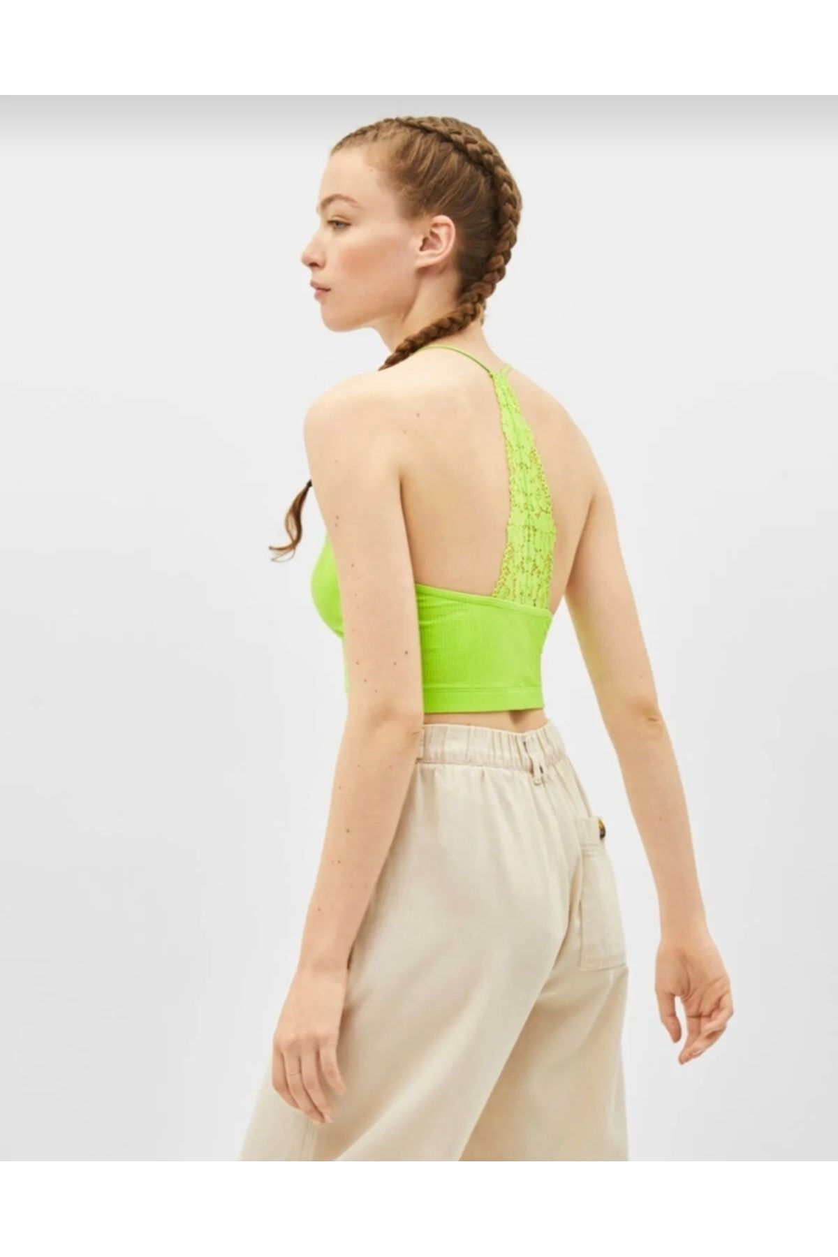 BUTİK MUSON Sırtı Dantel Detaylı Bralet