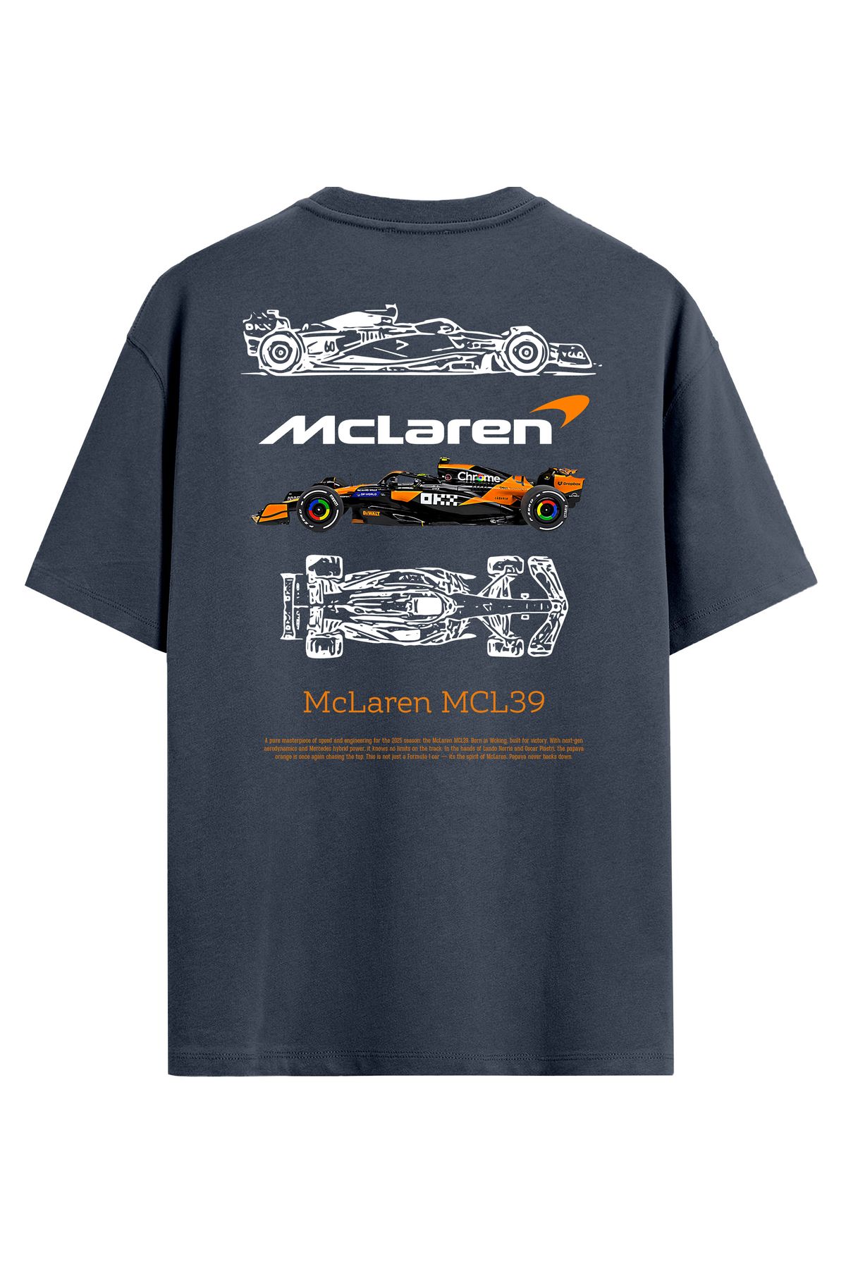 VEK Oversize T-Shirt F1 mclaren