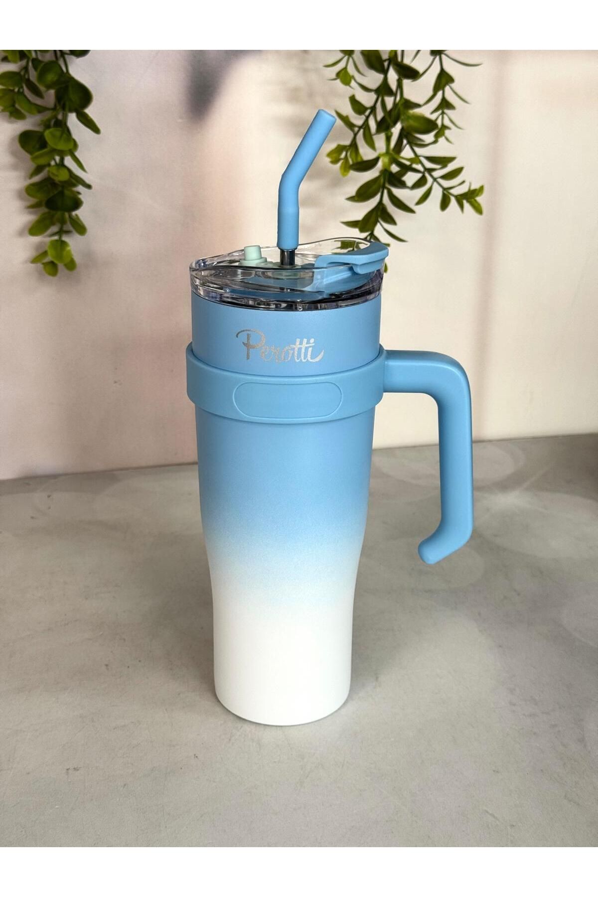 Perotti COLLE V4 PASLANMAZ ÇELİK TERMOS 1200 ML Mavi