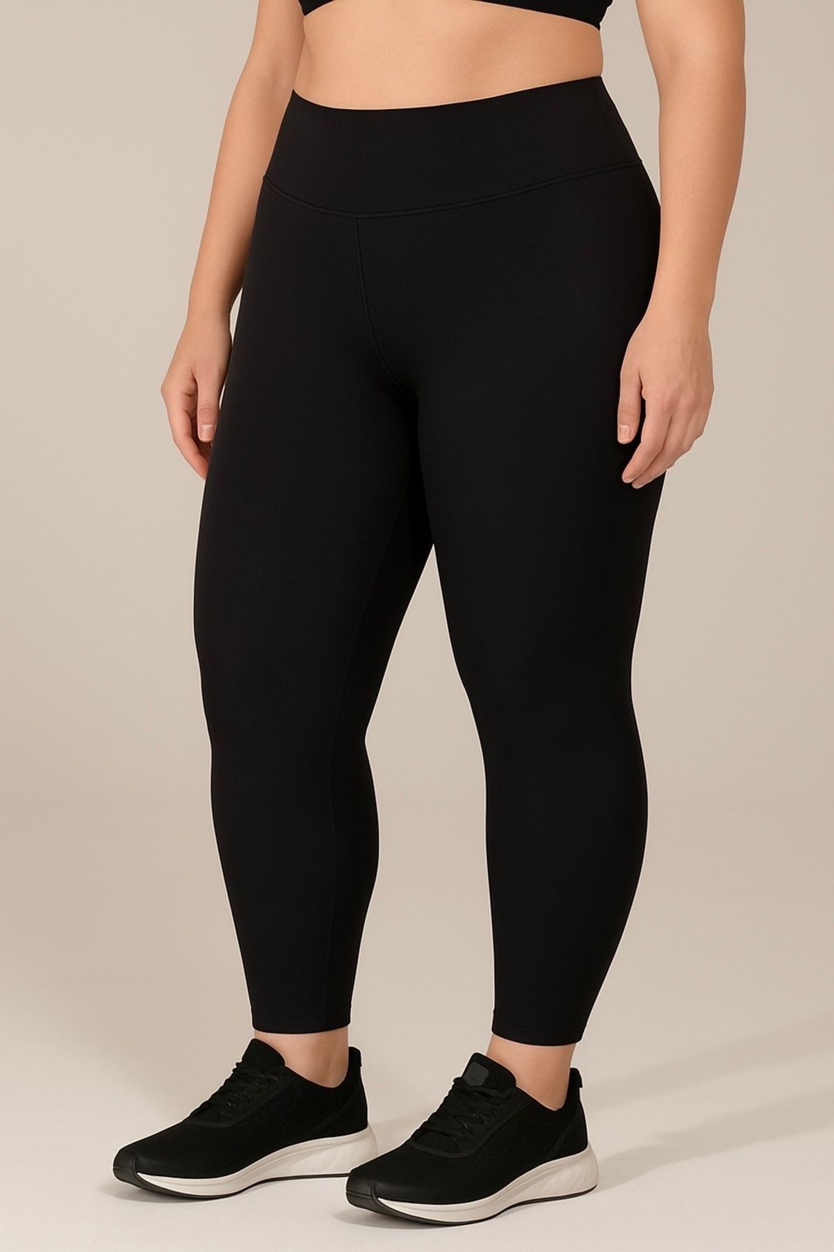 DORCASFIT Ethereal Curve | Büyük Beden Bilek Boy Toparlayıcı Tayt