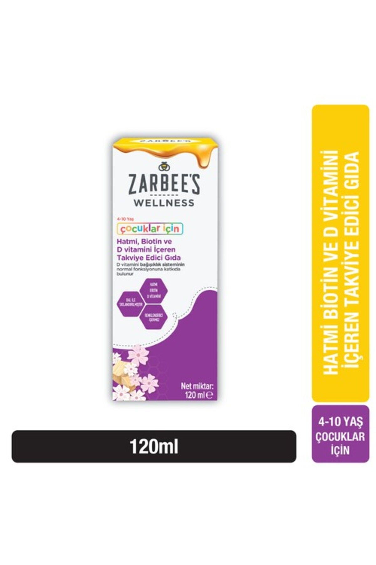 Zarbees Zarbee'S Wellness Hatmı Bıotın D Vıtamını 120 M