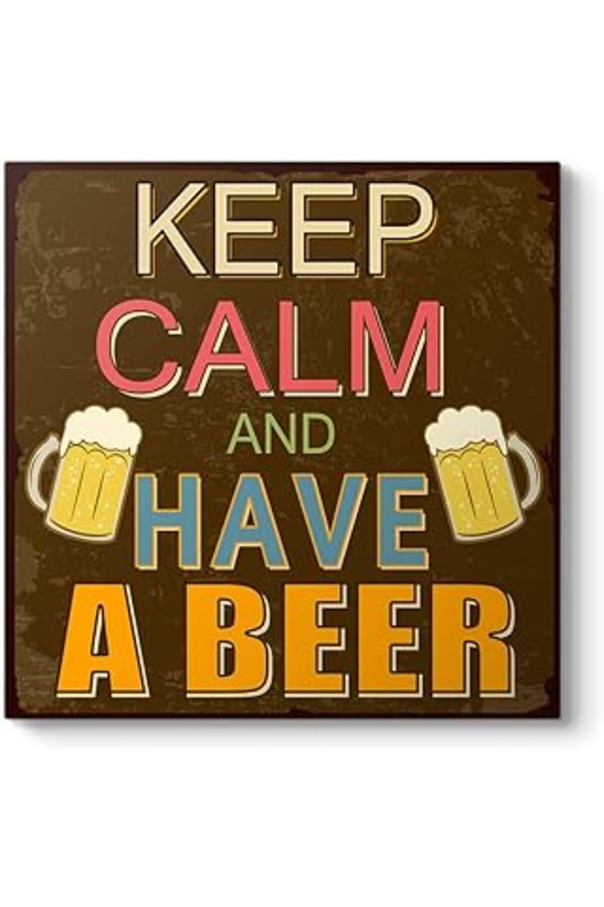 NETWORK ART Keep Calm And Have A Beer Tablosu 70 X 70