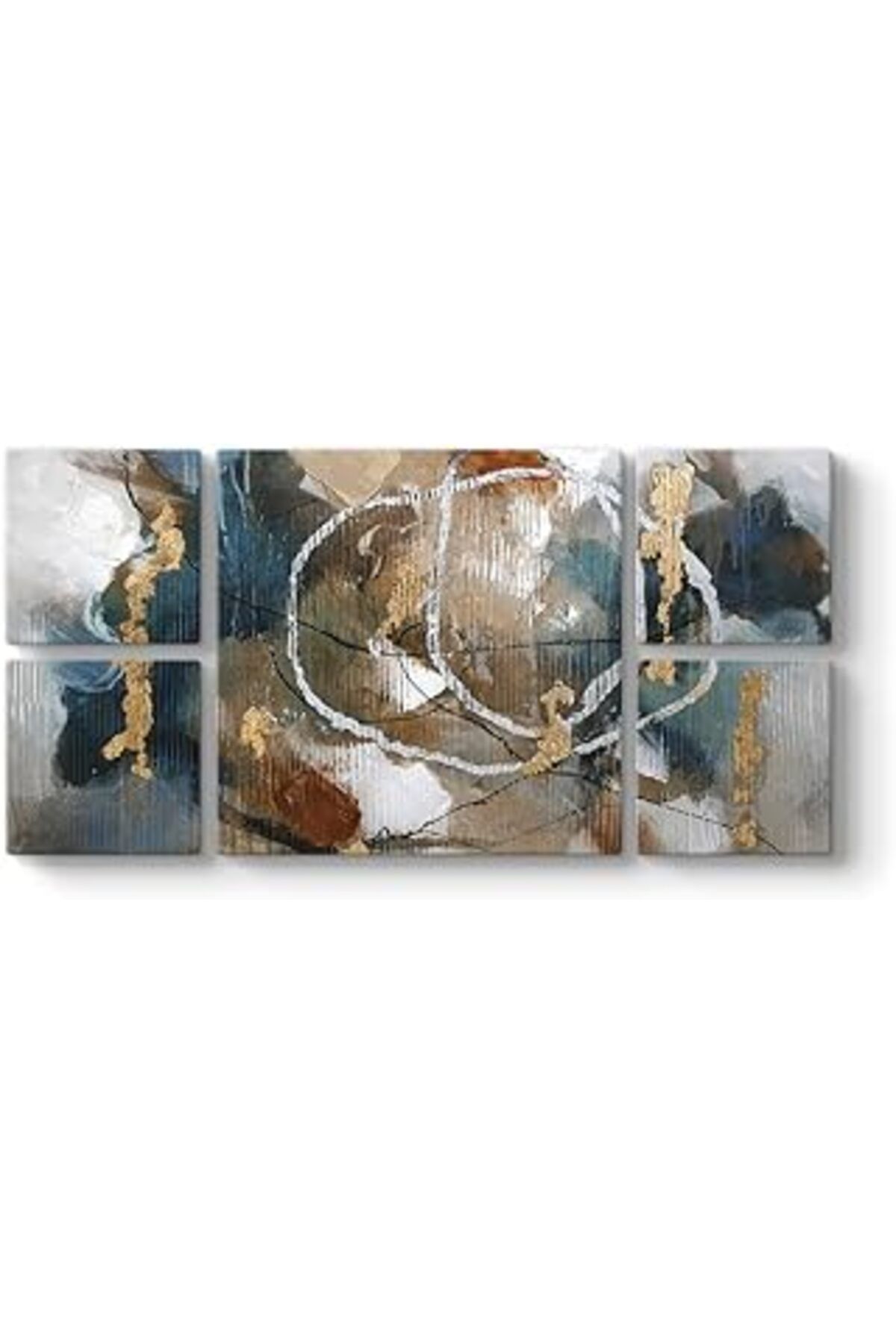 NETWORK ART Tabloshop Meltem Soyut Tablo 166 X 83-5 Parçalı