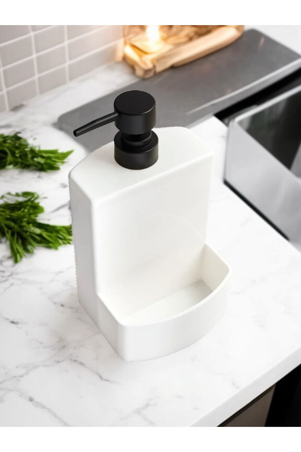 luckyol Mutfak - Banyo Sıvı Sabunluk - Dekoratif Sıvı Sabunluk - Lüx Sabunluk 540Ml