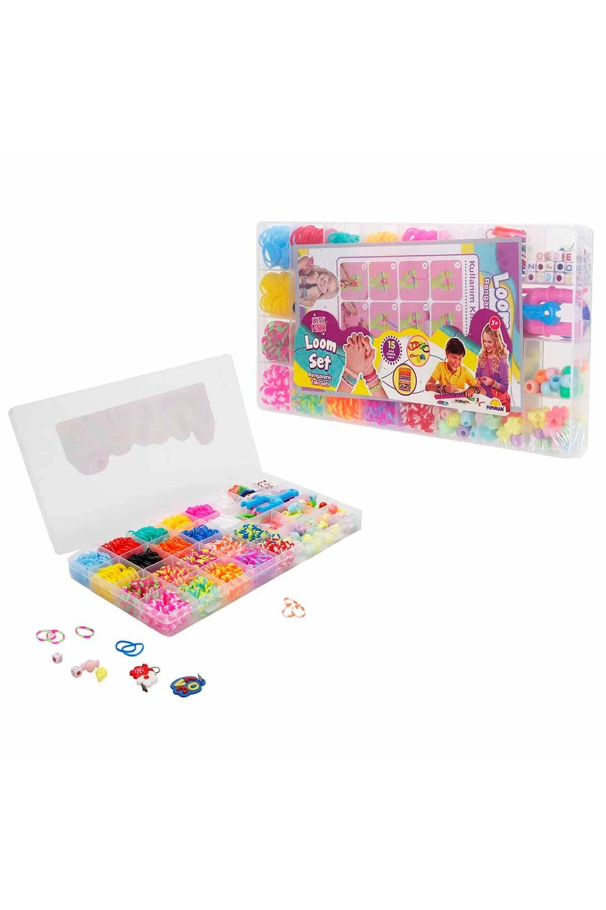 NW NessiWorld Nessiworld Pretty Pinky Renkli Takı Tasarım Seti