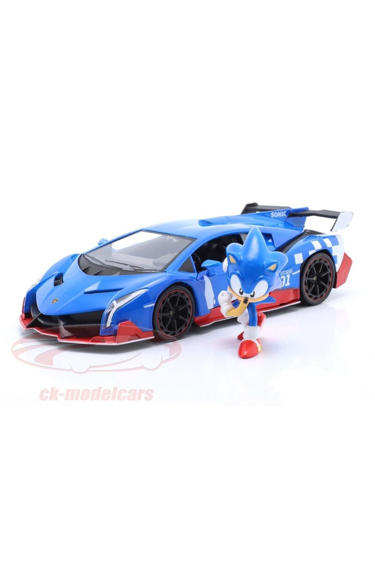 Jada Sonic Figür & Lamborghini Veneno 1:24 253255082