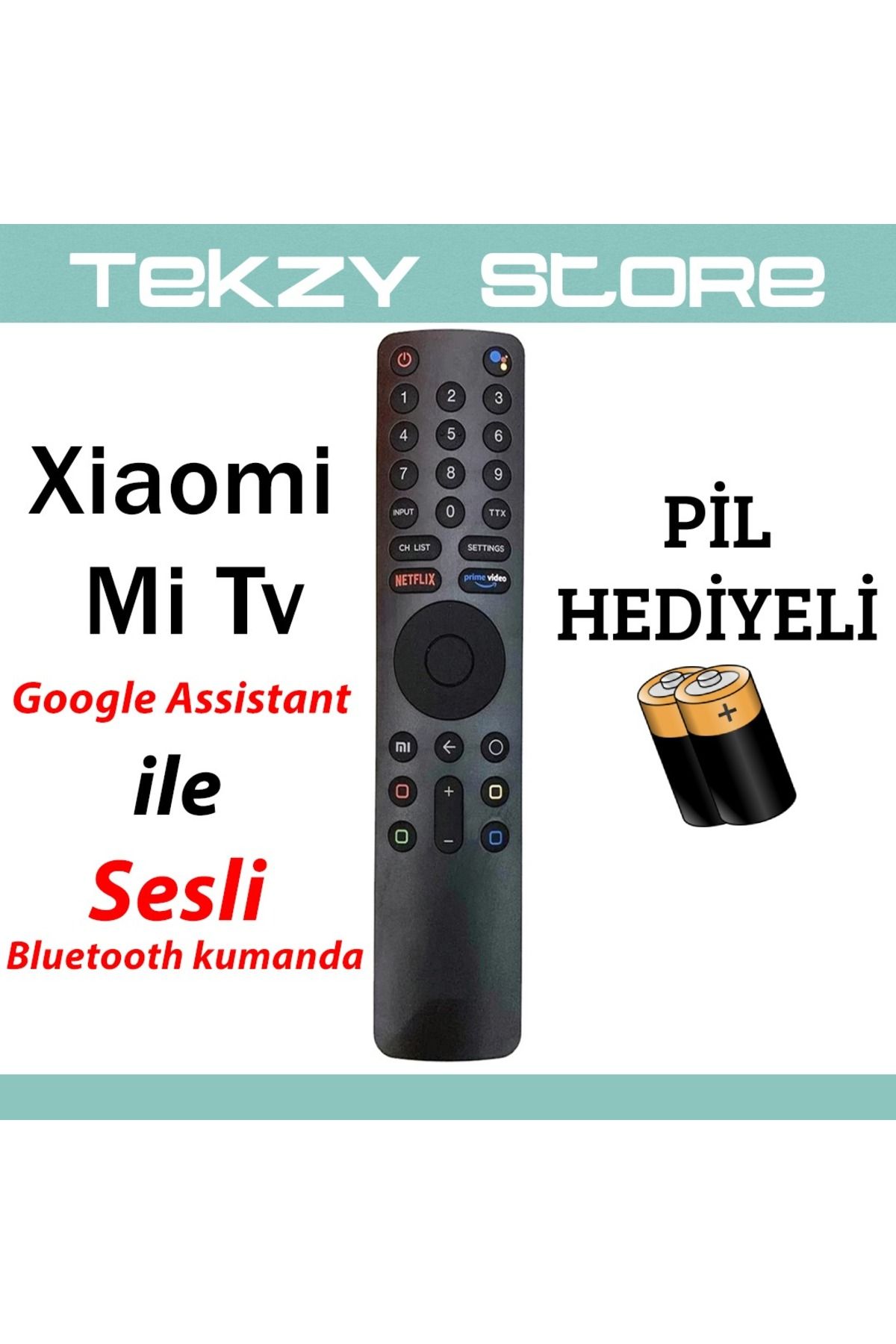 Suntel XiaomiMi TV'lere birebir uyumlu sesli komut özellikli kumanda