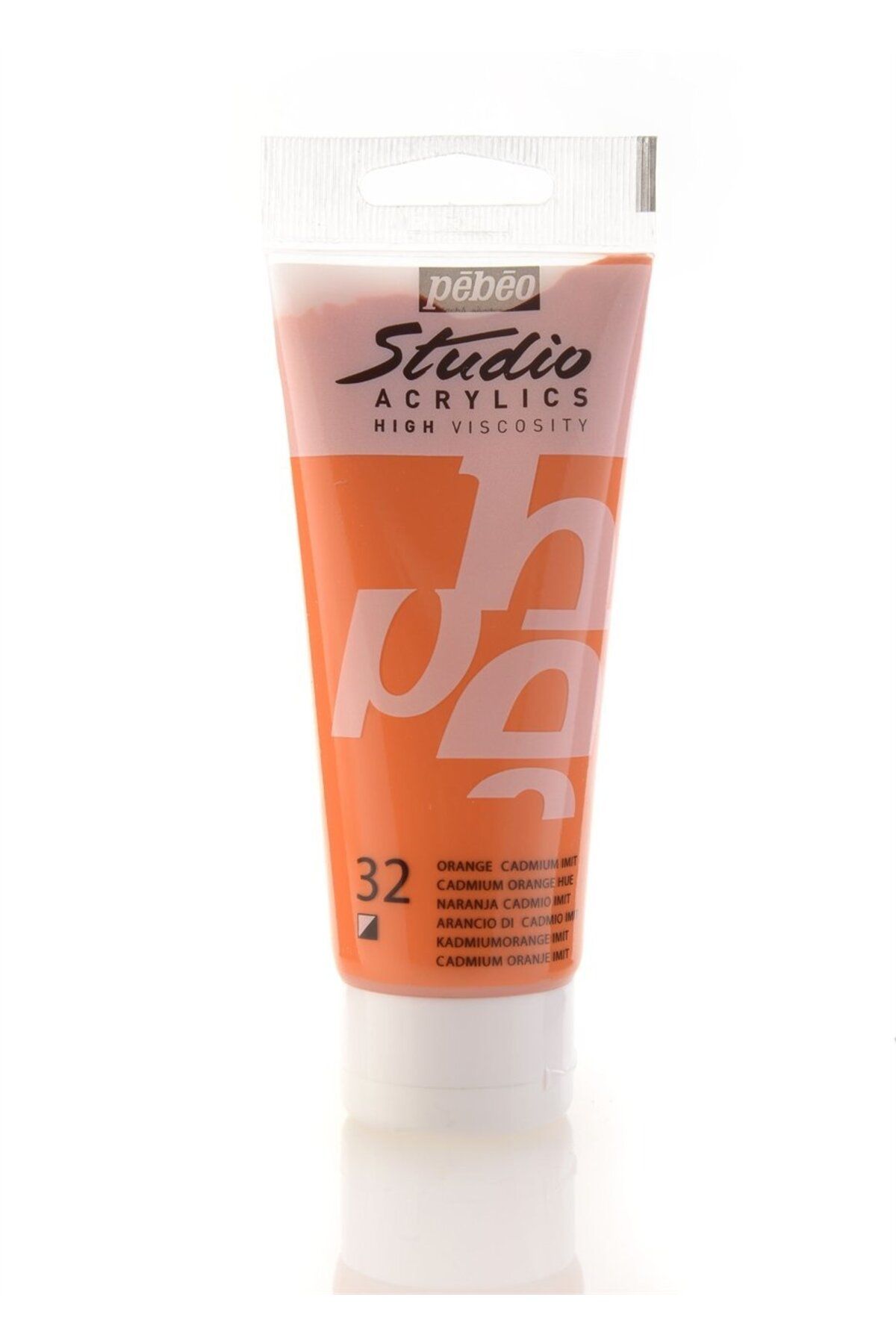 Pebeo xl Studio Pro. Akrilik Boya 100ml 32 Cadmium Orange