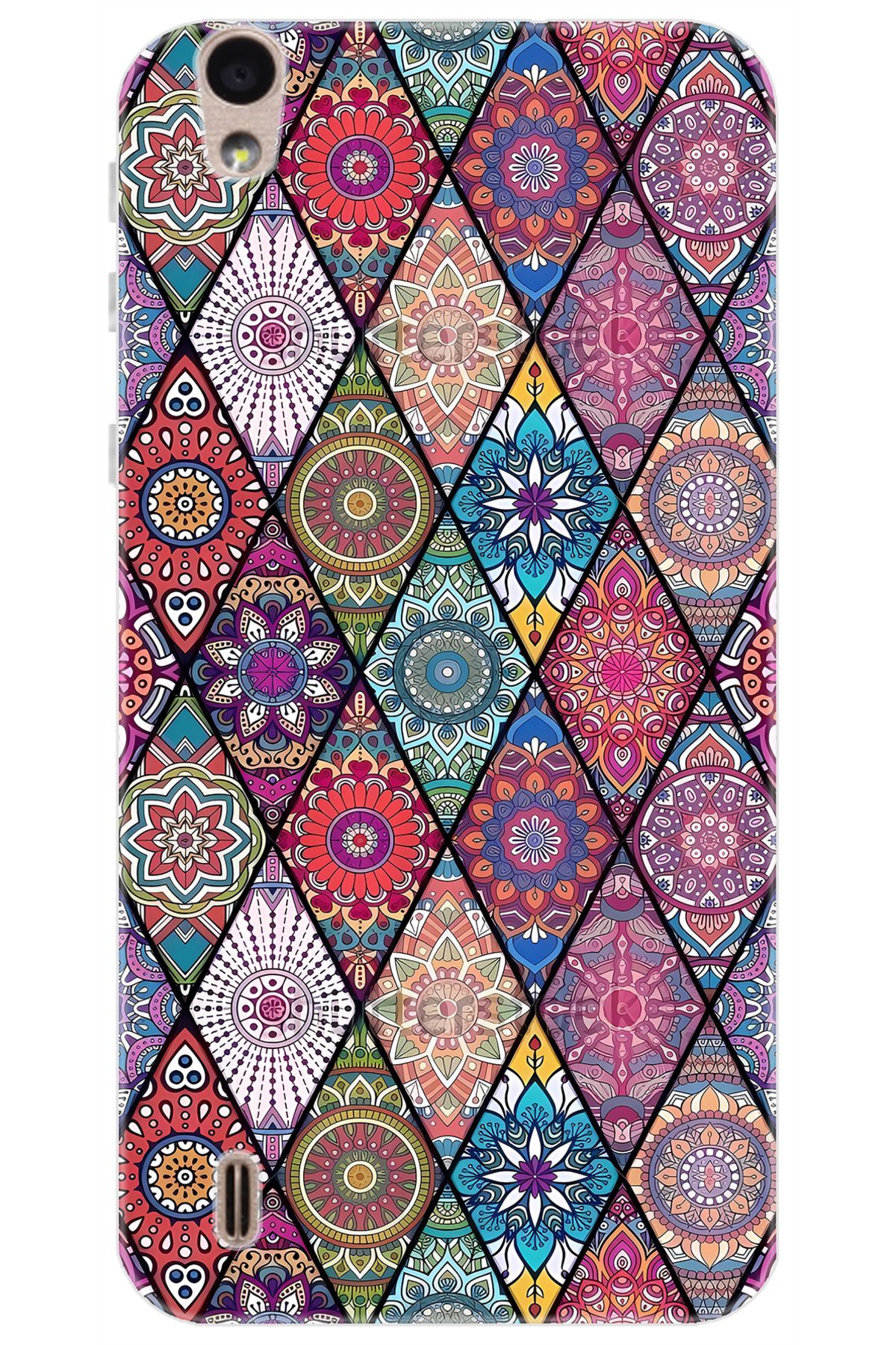Ceppare Vestel Venüs 5000 Uyumlu Kılıf Desen Baskılı Silikon Kilim Tasarım STK:660 CP-p42IZCl