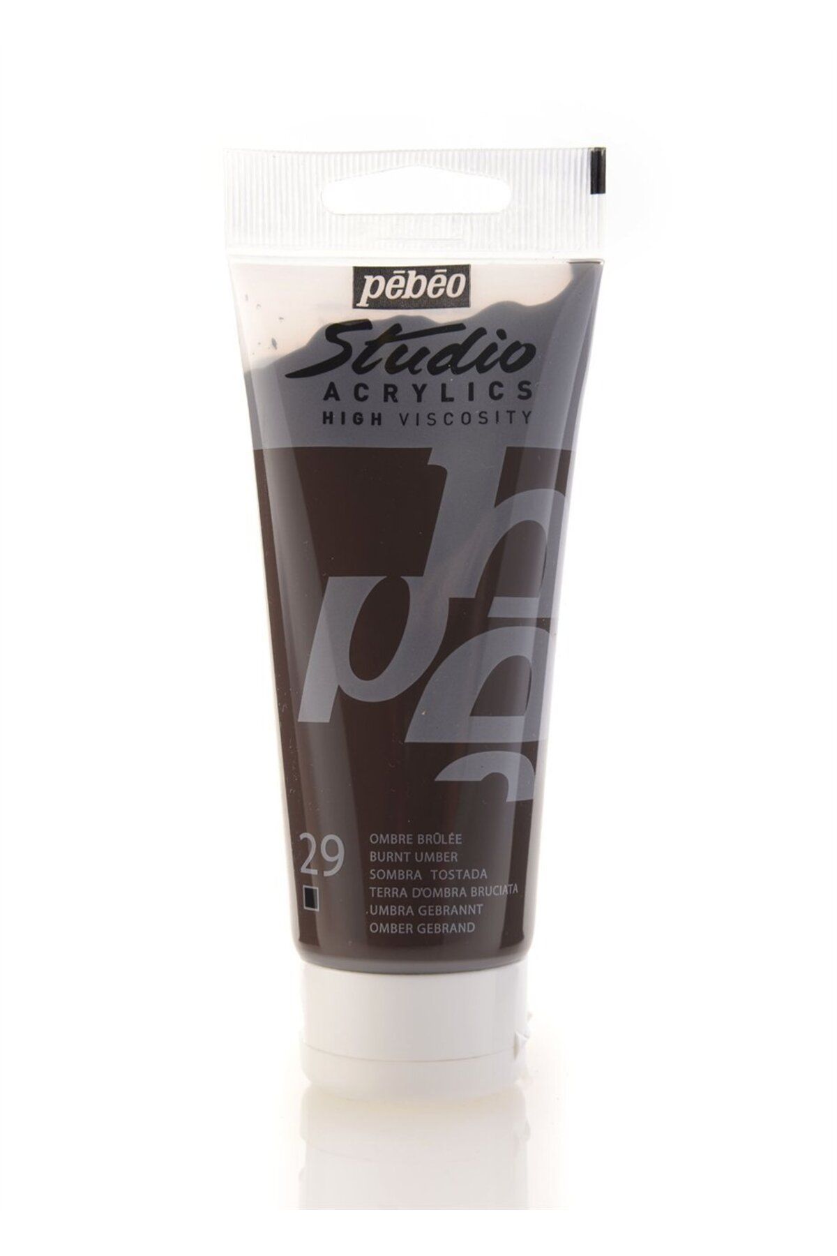 Pebeo xl Studio Pro. Akrilik Boya 100ml 29 Burnt Umber