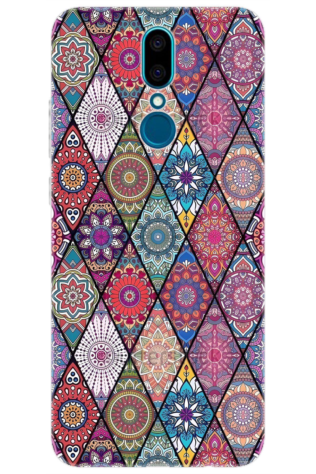 Ceppare Vestel Venüs V7 Uyumlu Kılıf Desen Baskılı Silikon Kilim Tasarım STK:660 CP-atIQdoP