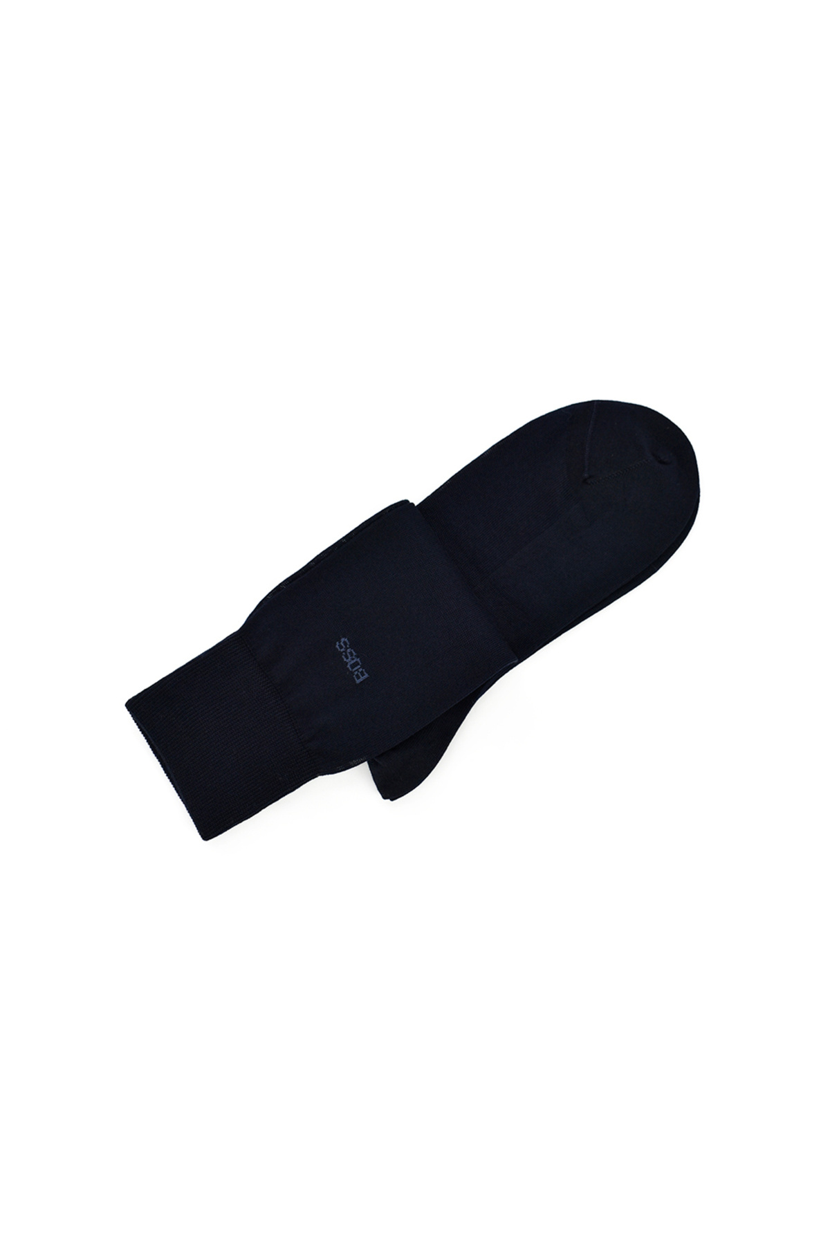 باس جوراب بلند سرمه‌ای مردانه ۱۰۰٪ پنبه‌ای گلدوزی شده با لوگو، کد ۵۰۴۶۹۸۳۷-۴۰۱