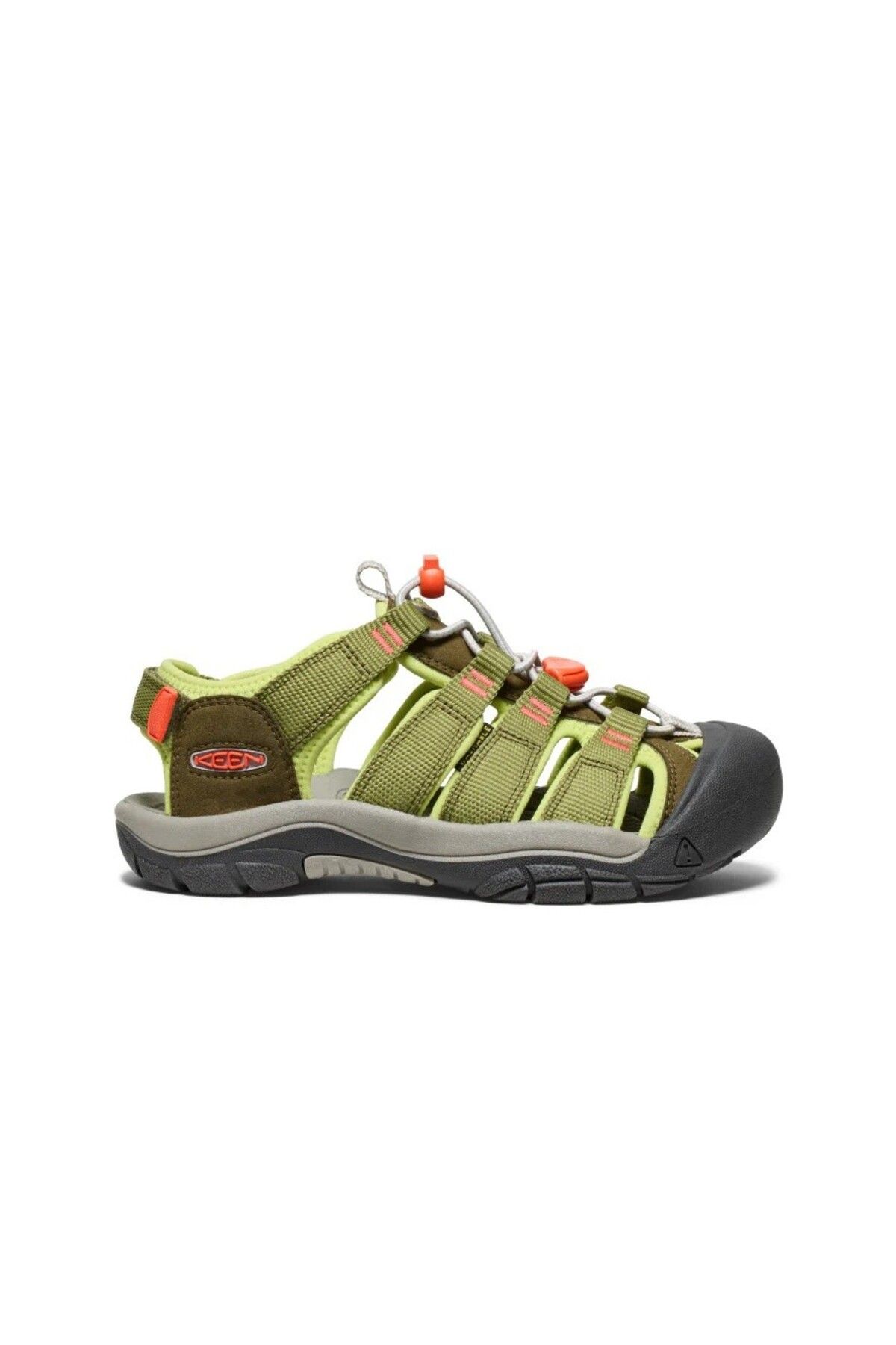 Keen 1030191 Newport Boundless Dark Olive/Scarlett Ibis Kadın Sandalet