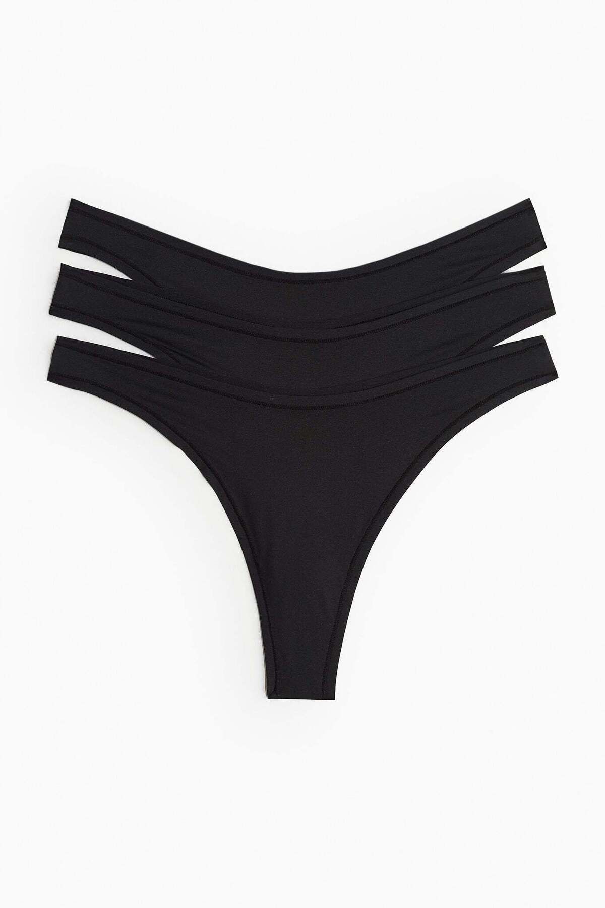 H&M-3-pack microfibre thong briefs 5