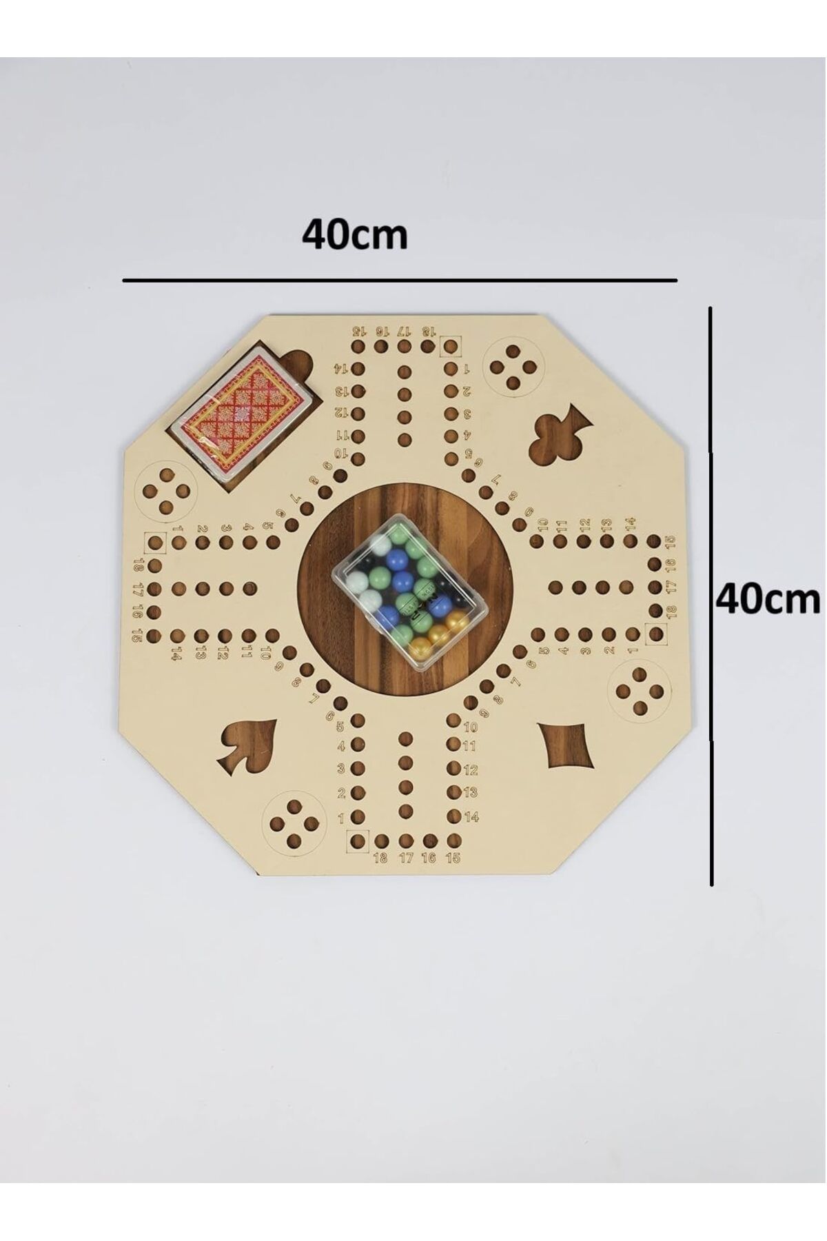 Other-Numbered Jackaroo Wooden Lightweight Thin Sheet Board Game For 4 Players 5