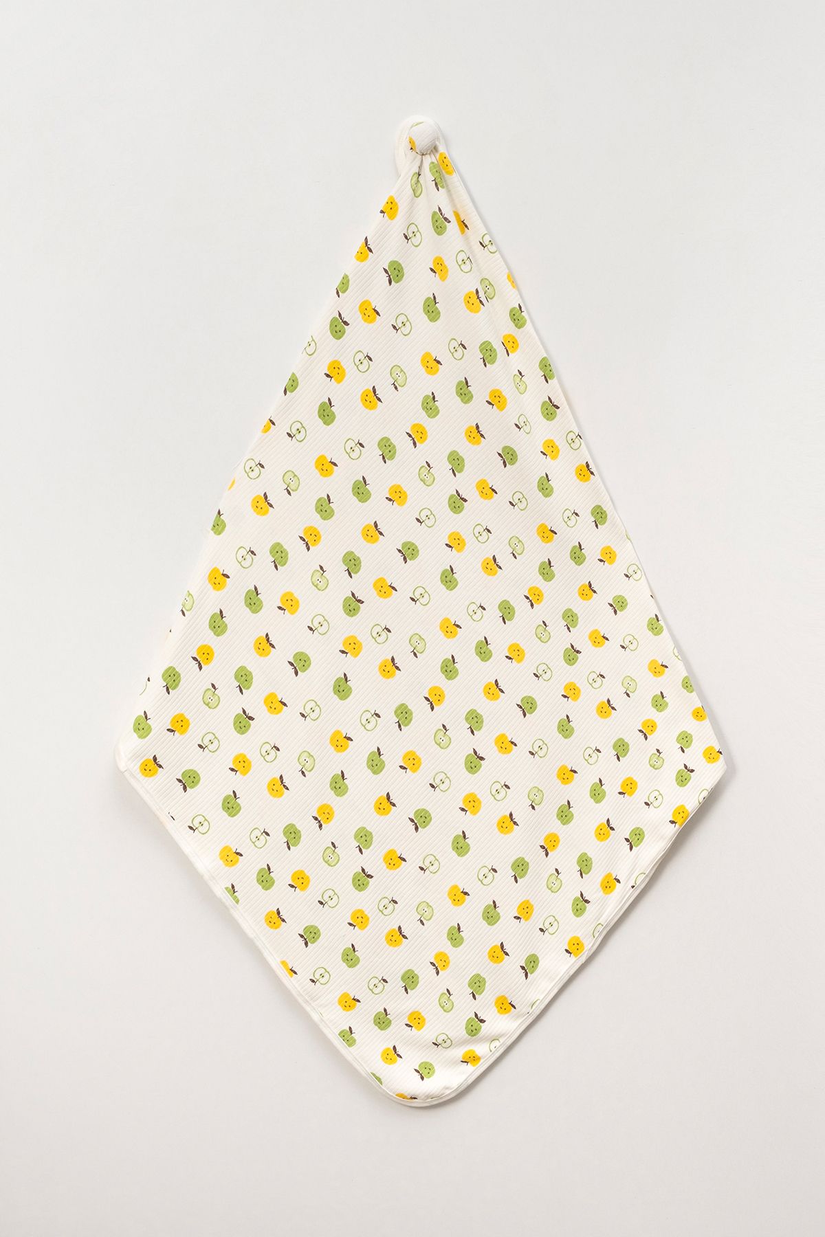 Teddy Pie Sevimli Meyveler Desenli Pamuklu Çift Kat 80x90 cm Bebek Battaniyesi
