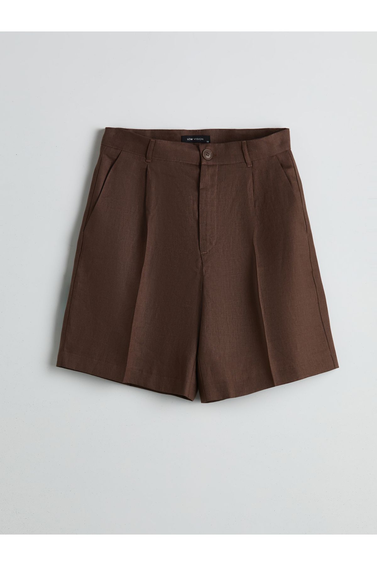 LC Waikiki-Damen-Shorts aus Leinen mit lockerer Passform 5