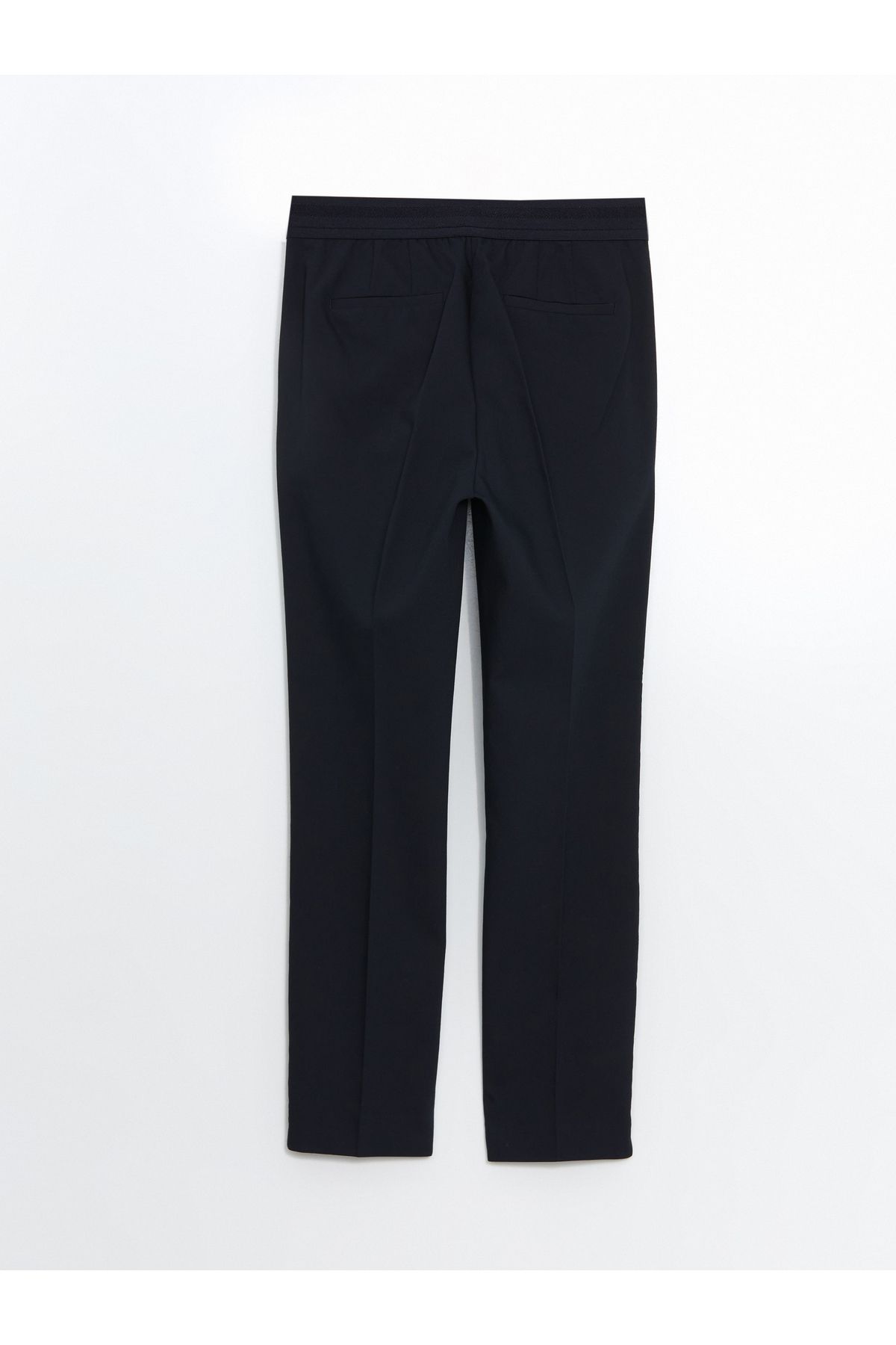LC Waikiki-Carrot Cut Trousers with Elastic Waist 6