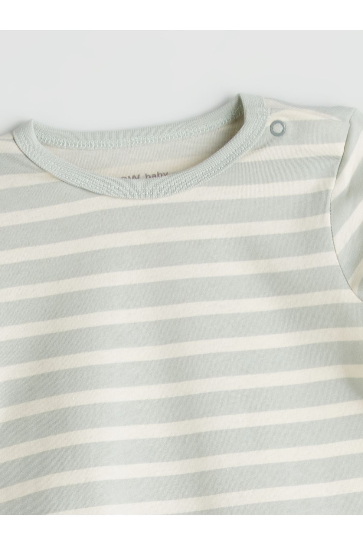 LC Waikiki-Baby-Jumpsuit aus gekämmter Baumwolle mit Rundhalsausschnitt, 2er-Pack 6