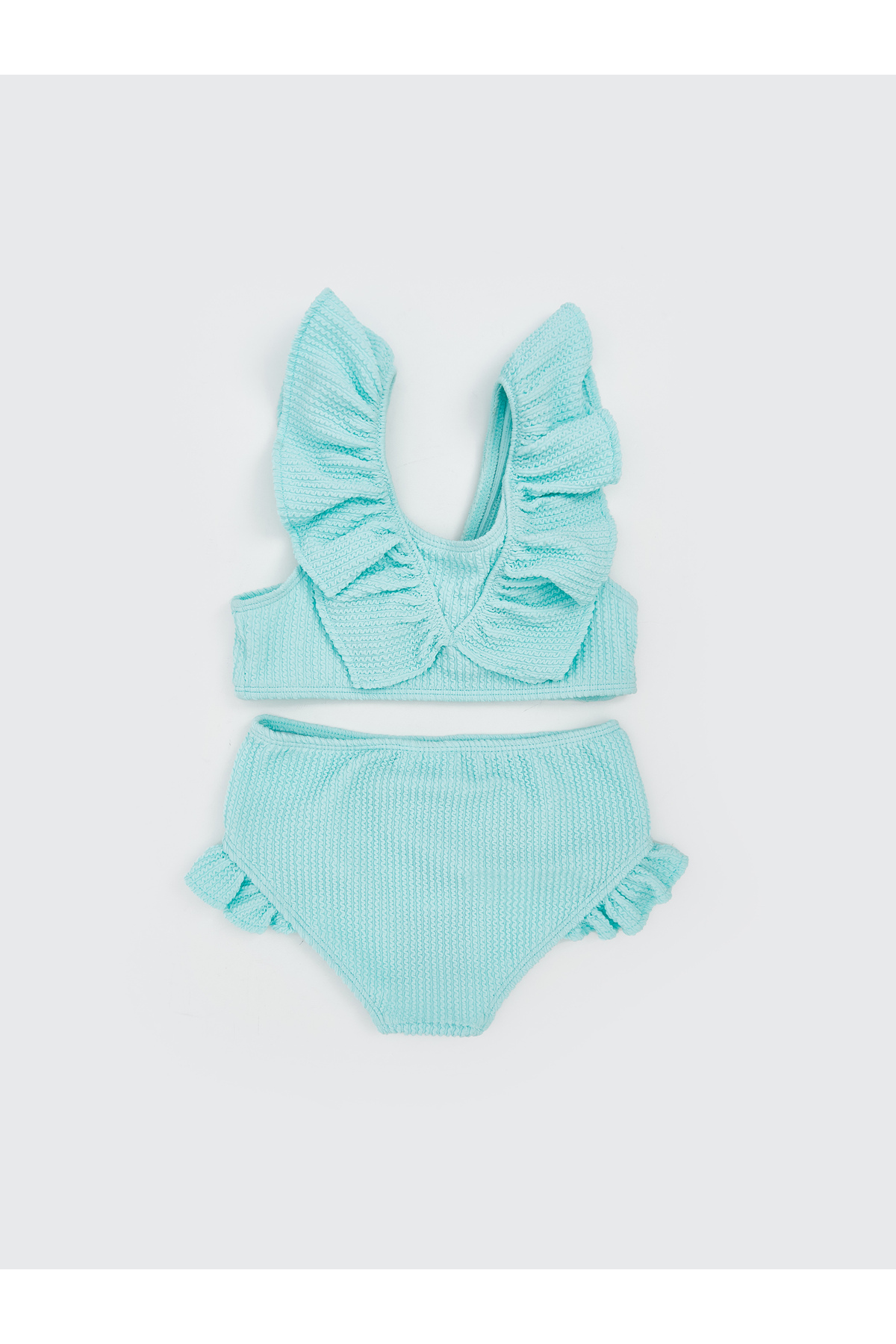 LC Waikiki Kurdele Detaylı Kız Çocuk Bikini Takım fotoğrafı 2 (önizleme)