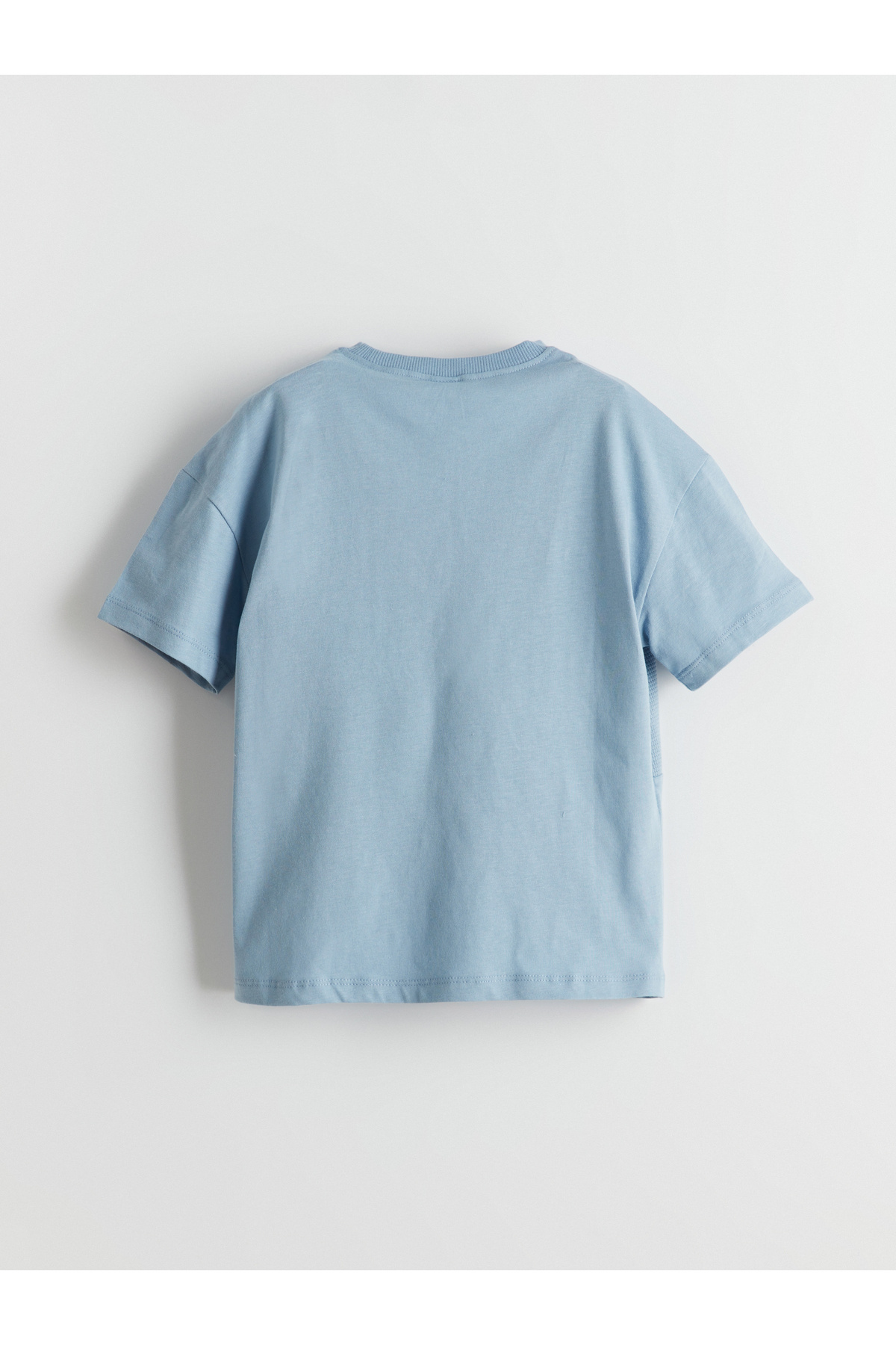 LC Waikiki-Bedrucktes Jungen-T-Shirt und Shorts mit Rundhalsausschnitt, 2er-Pack 4