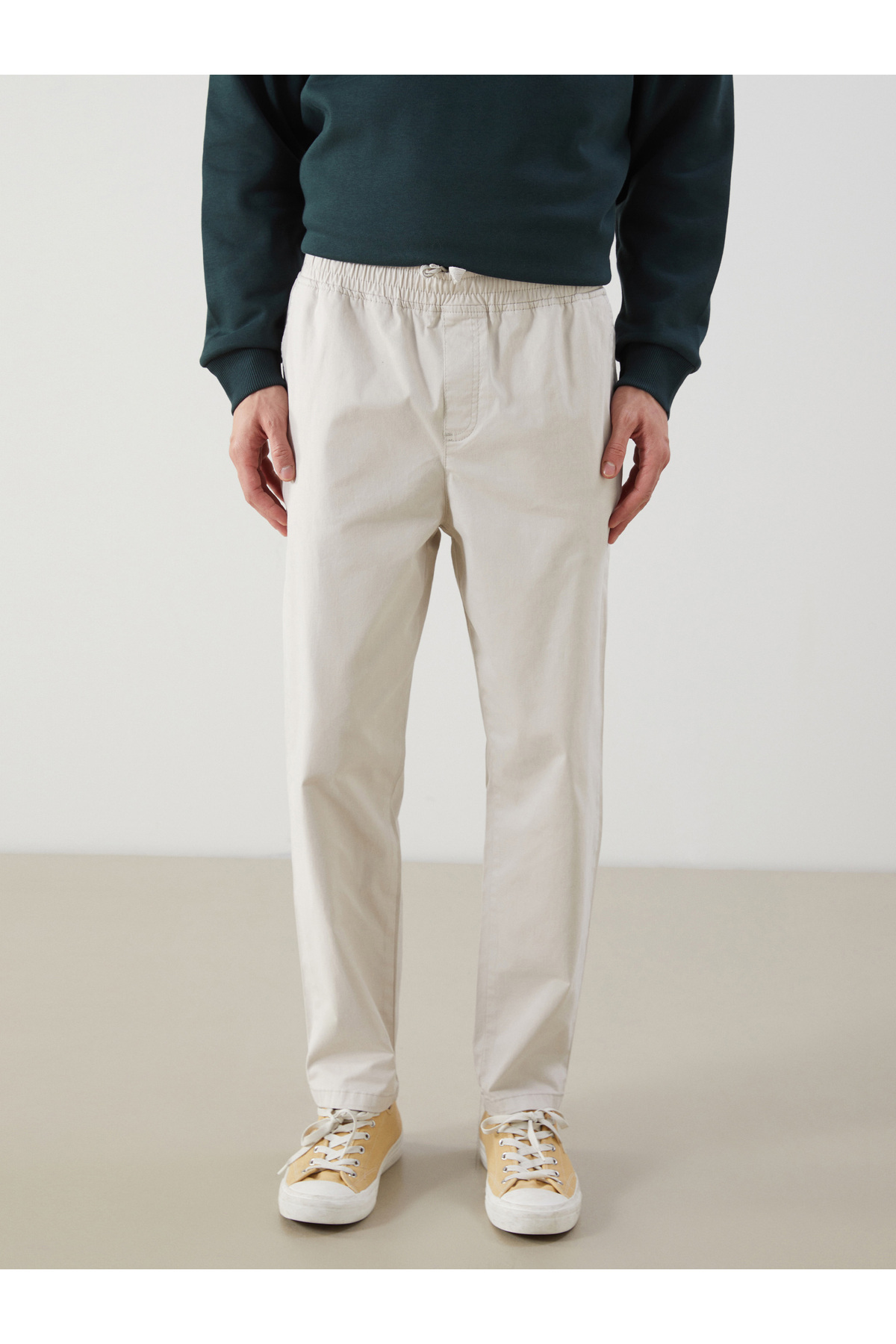 LC Waikiki-Ανδρικό παντελόνι Gabardine Comfortable Fit 2
