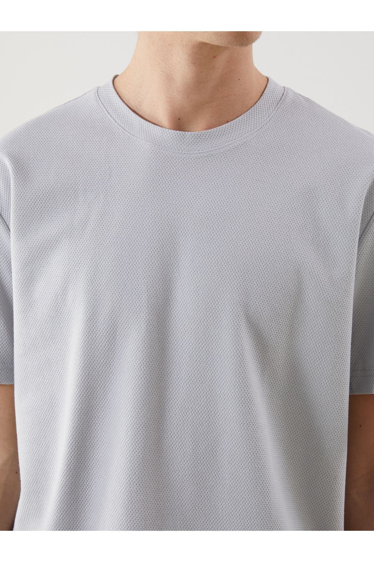 LC Waikiki-Ανδρικό T-Shirt από βαμβακερό χτενισμένο λαιμό 3