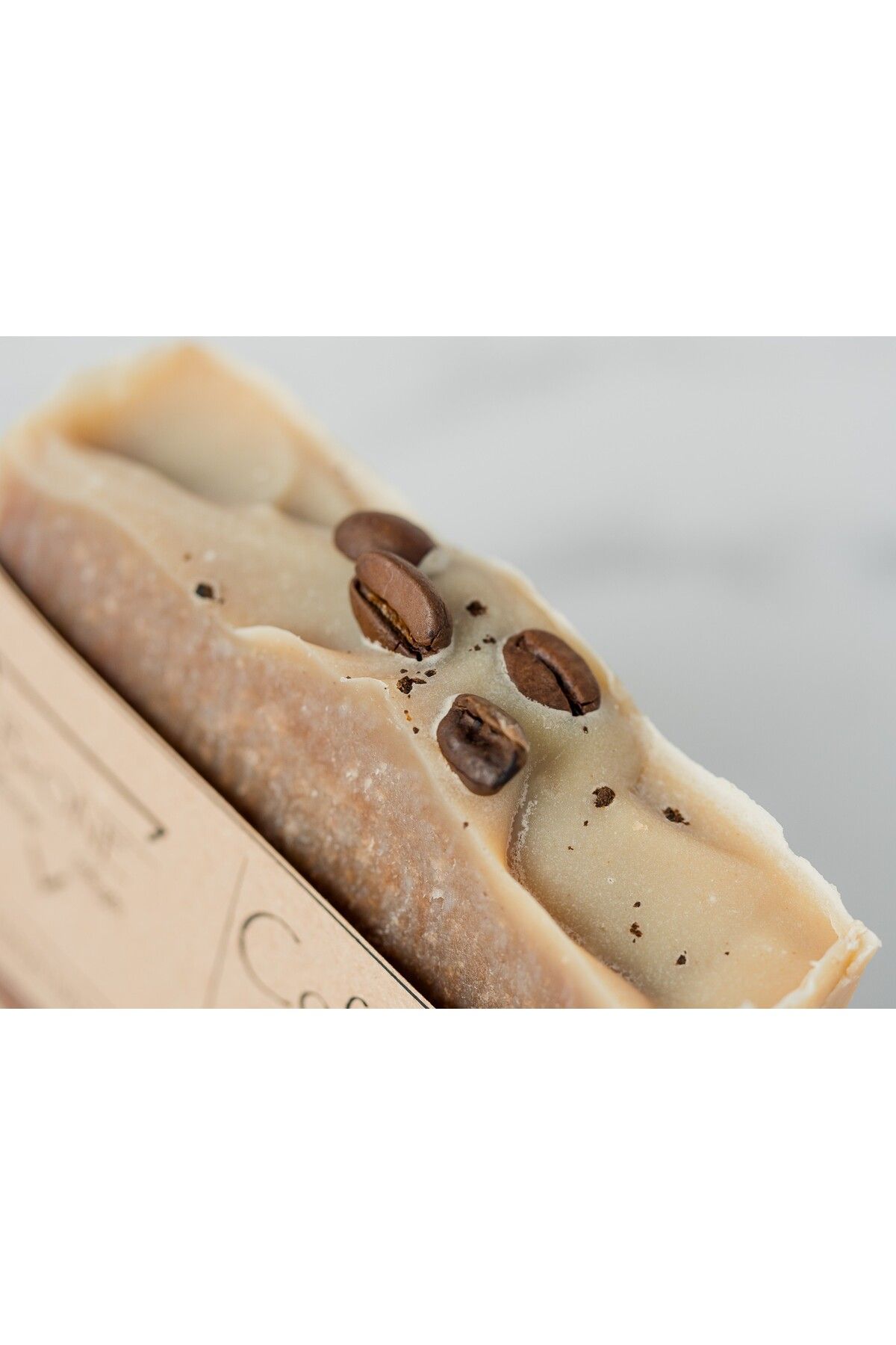 BeOne Cosmetics-Coffee Waterfall - Handmade, 100% natural, exfoliating, coffee aroma soap 3