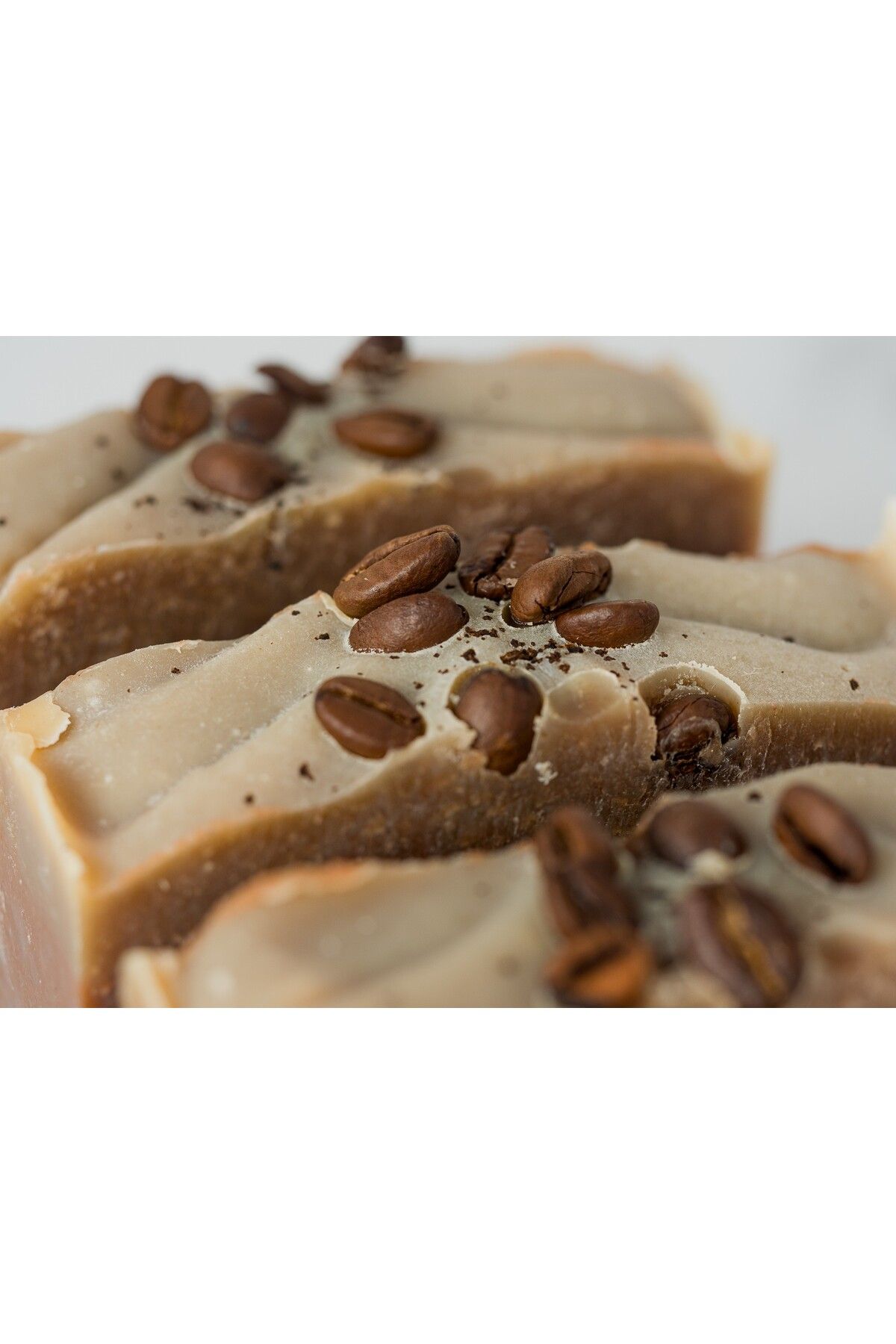 BeOne Cosmetics-Coffee Waterfall - Handmade, 100% natural, exfoliating, coffee aroma soap 4