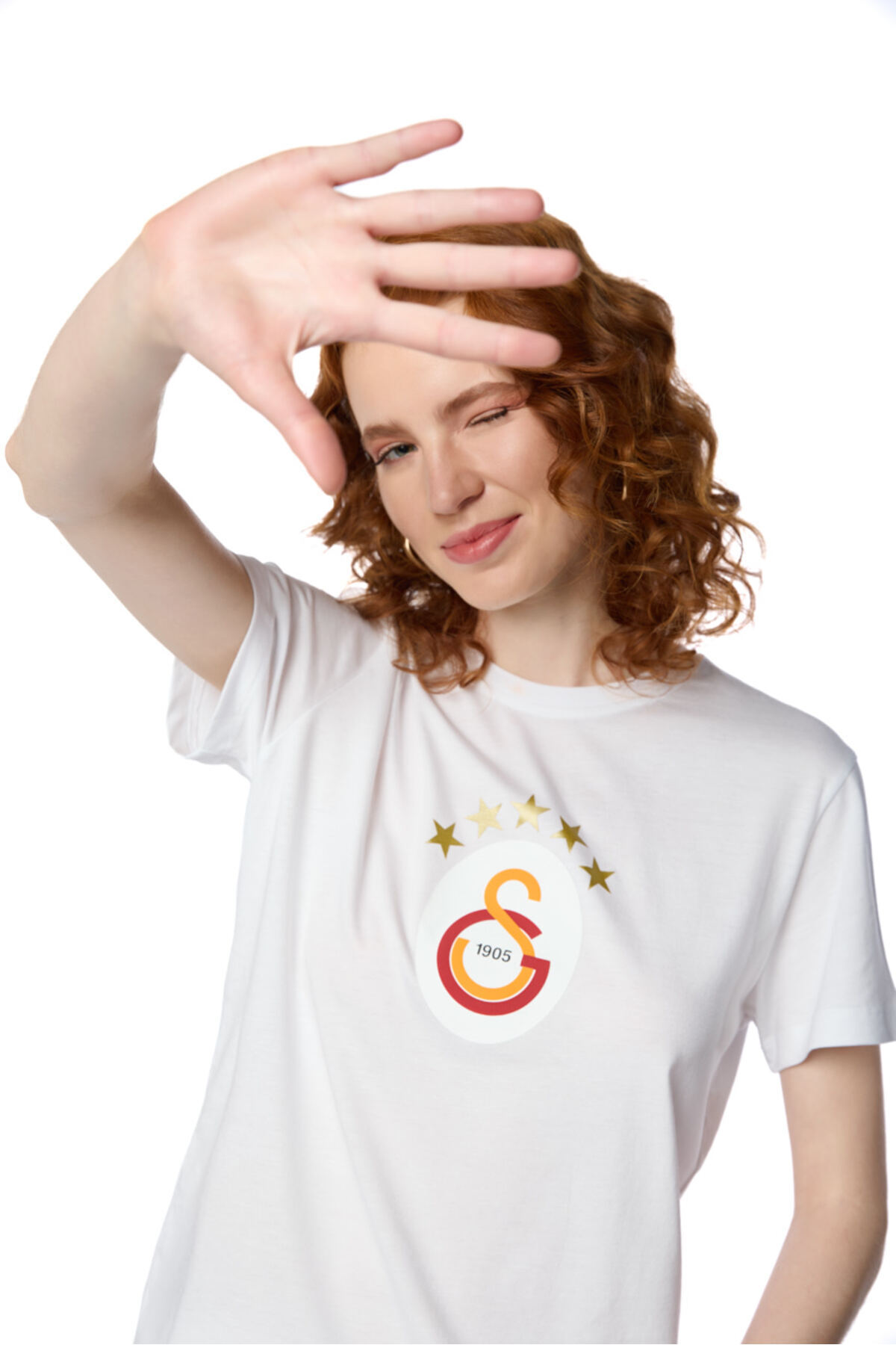 GSStore Galatasaray 5 Yıldız Kadın T-shirt K251402 görsel 6