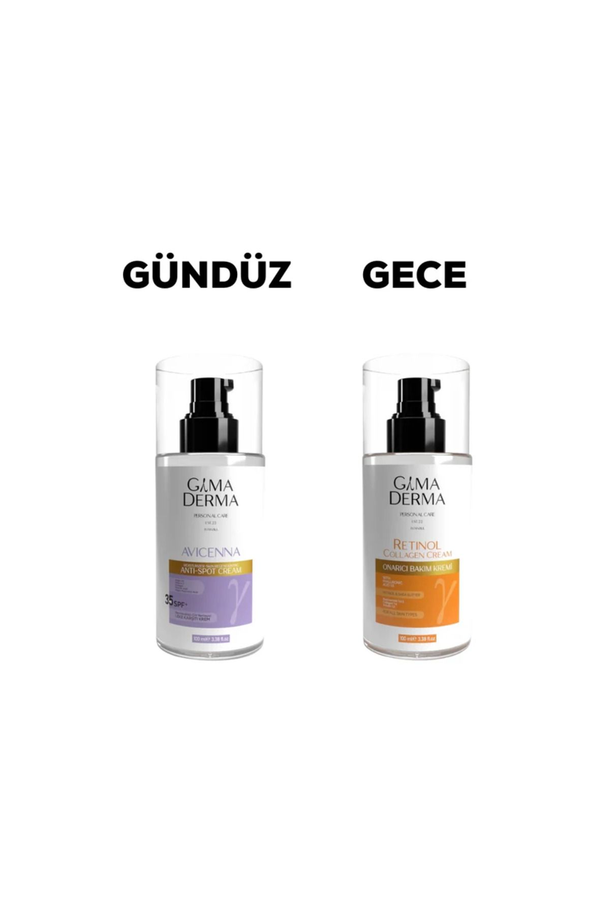 Gama Derma Yaşlanma Karşıtı Bakım ve Koruma Seti (Karma ve Yağlı Ciltler İçin)