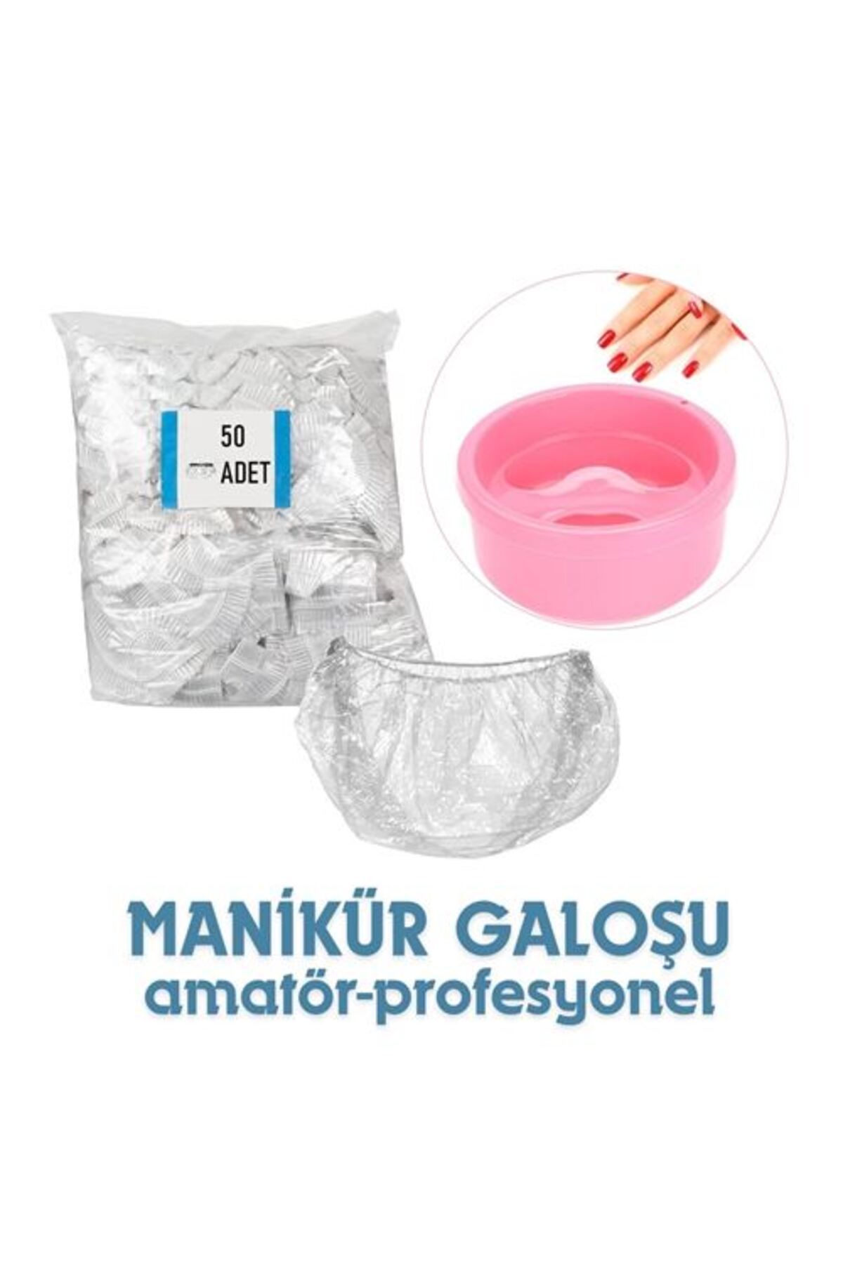 Skygo Manikür Galoşu 50 li PAKET