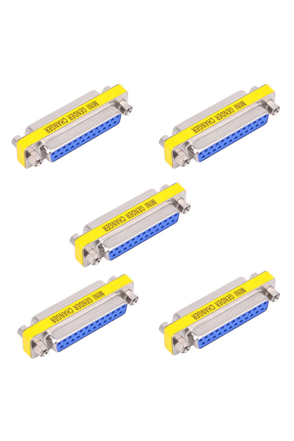 KEEPRO LPT 25 pin paralel port dişi dişi çevirici dönüştürücü adaptör 5'li set
