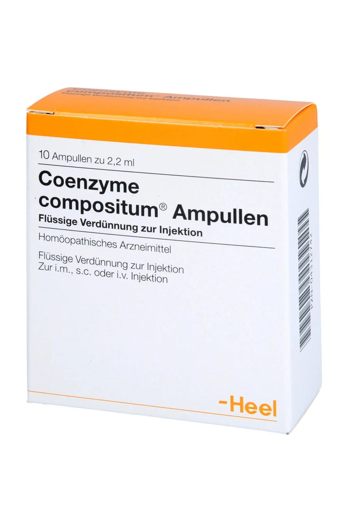 Heel Supliment, Călcâi, Coenzima Q10, Efect Antioxidant Puternic, 10 Fiole X 2,2 Ml - One Size