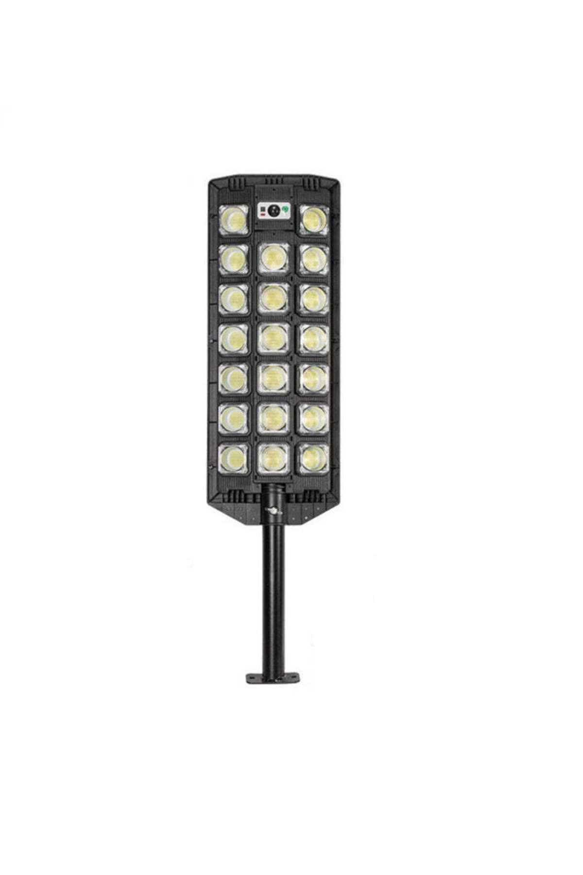 divendi-ro-Solar street lamp W7102B-7 with 20 x LED COB 3W, IP65, with motion sensor and remote control, black 4