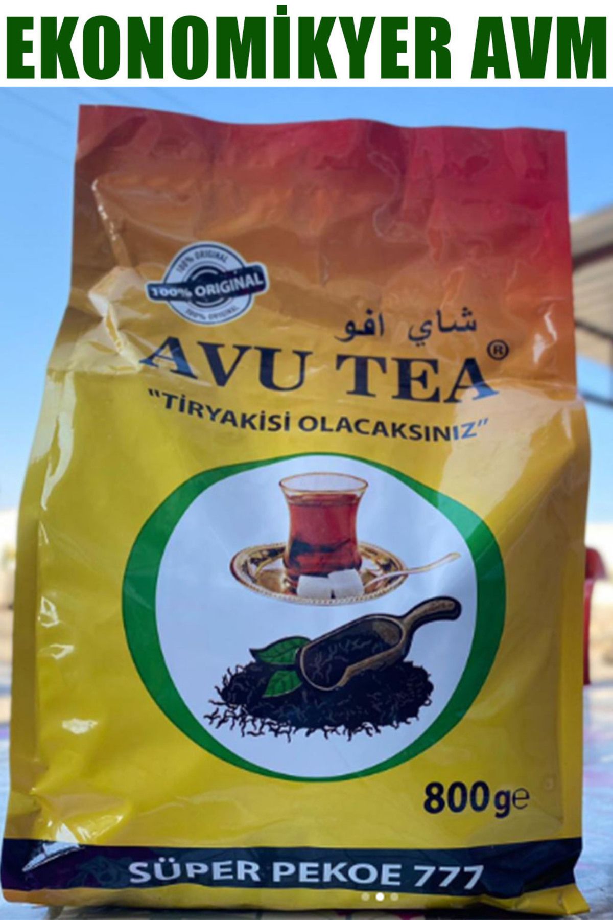 EKONOMİKYER AVM AVU TEA 800 GR DOĞAL ÇAY