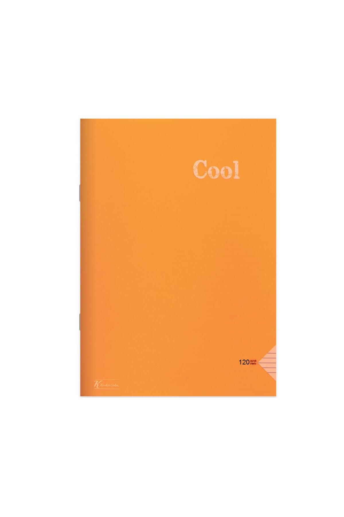 KESKİN COLOR Keskin Color Cool A4 120 Yaprak Plastik Kapak Dikişli Defter Kareli