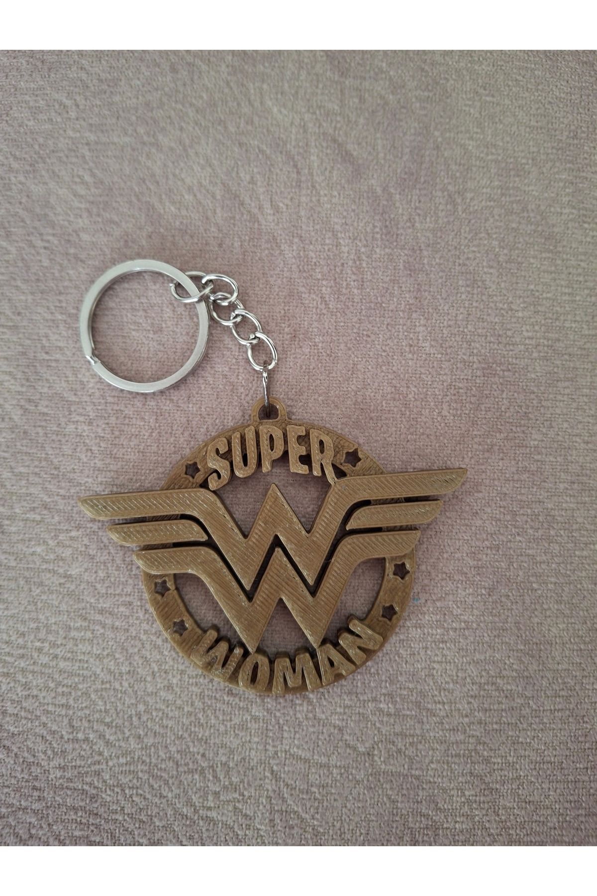 Teber Kalıp Super Women Anahtarlık
