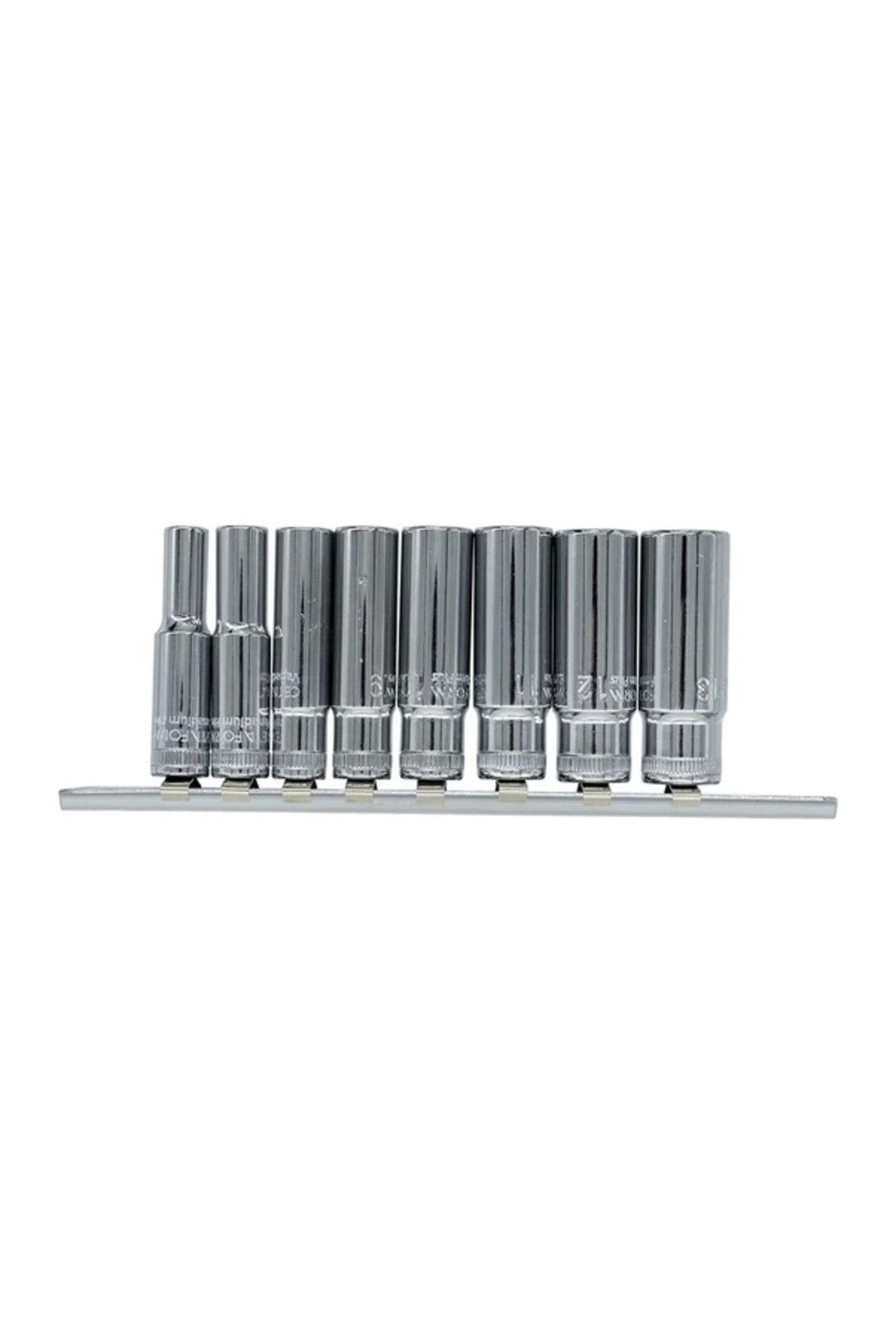 CETA FORM-C04-rh08 1/4'' Deep Socket Wrench Set 8 Pieces 2
