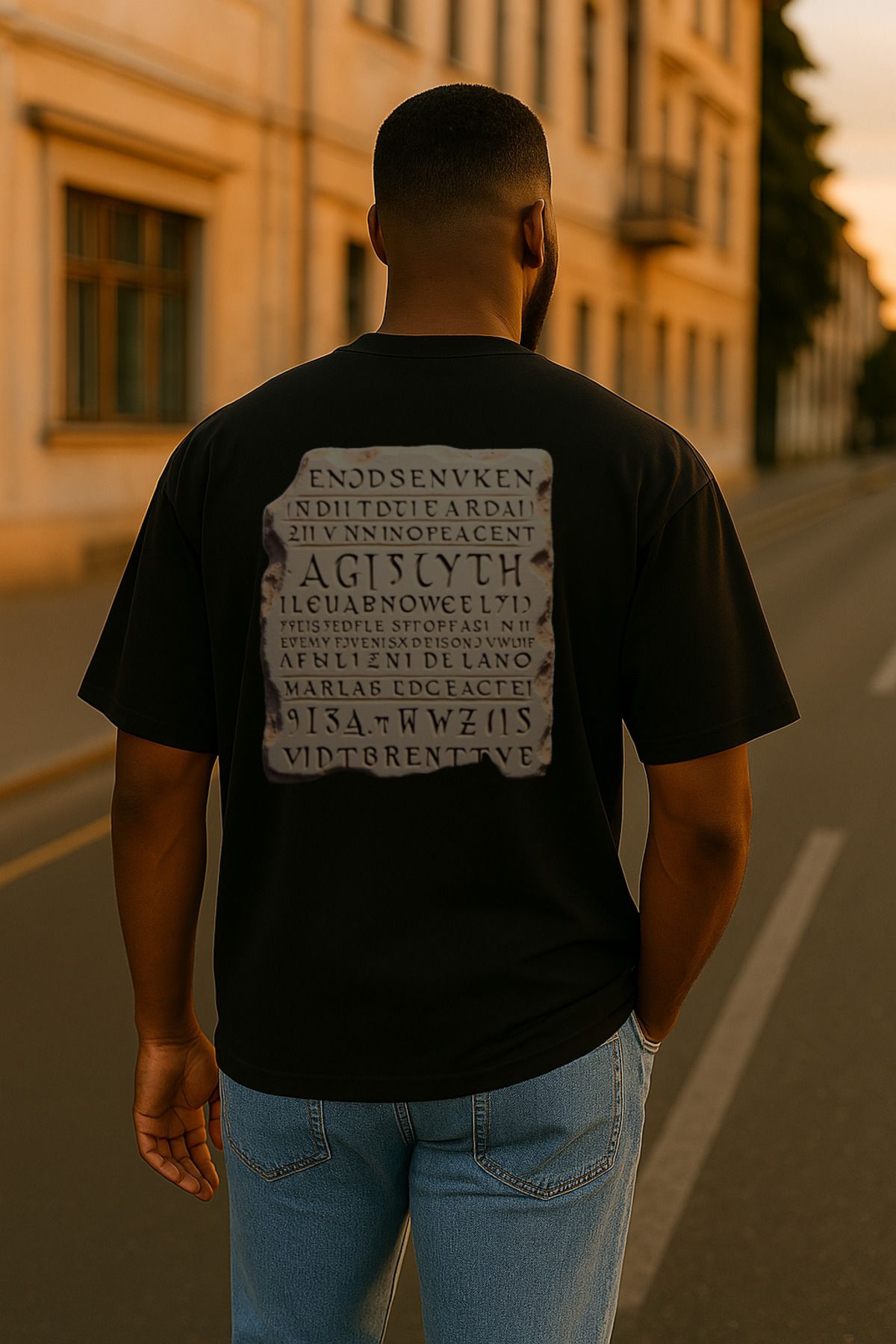 GTFzon Boxy Oversize Unisex %100 Pamuk Premium Baskılı T-shirt