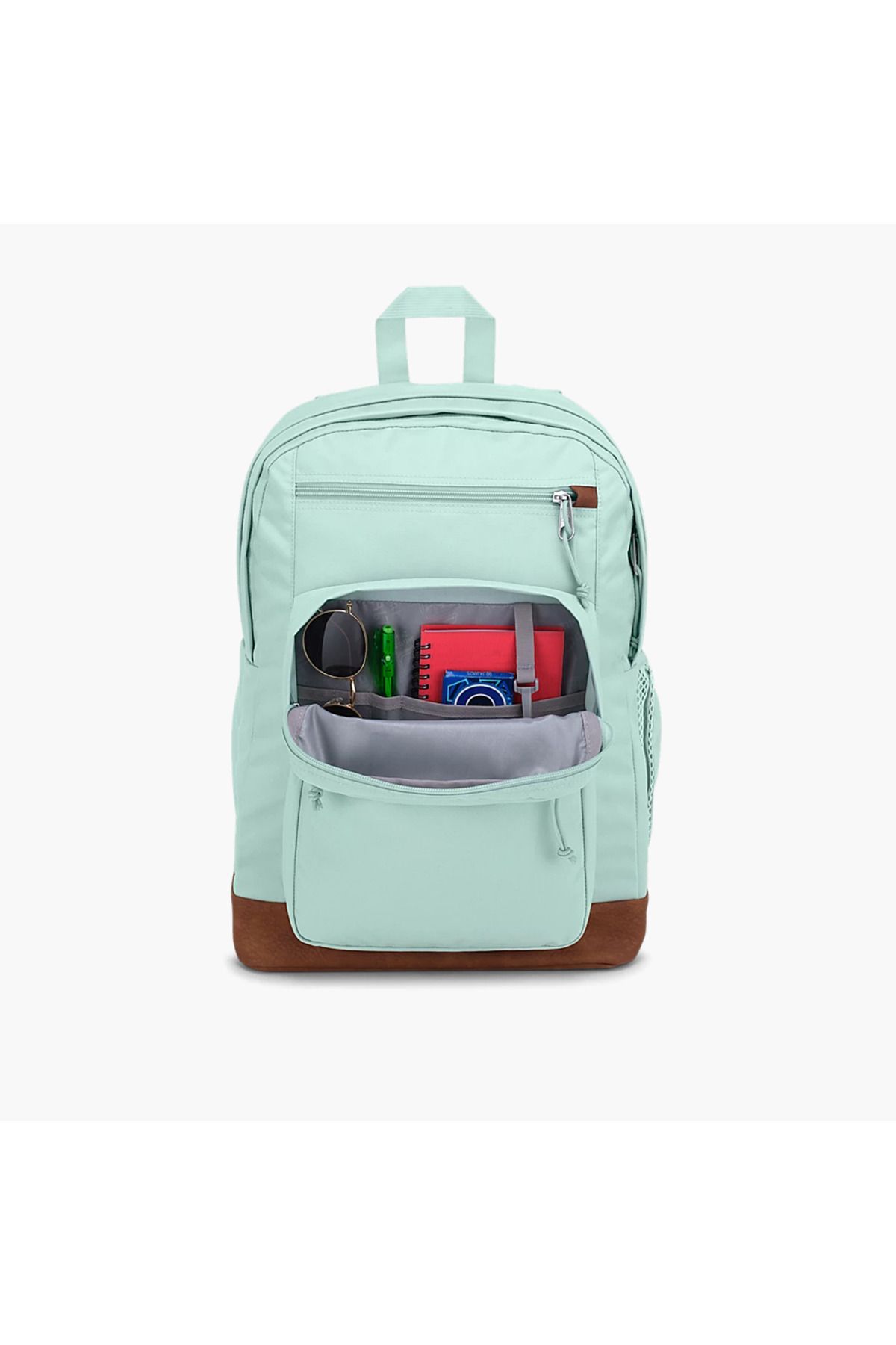 Jansport-Colourblock Backpack with Adjustable Straps and Zip Closure - 53.34X40.64X33.02 cms 5